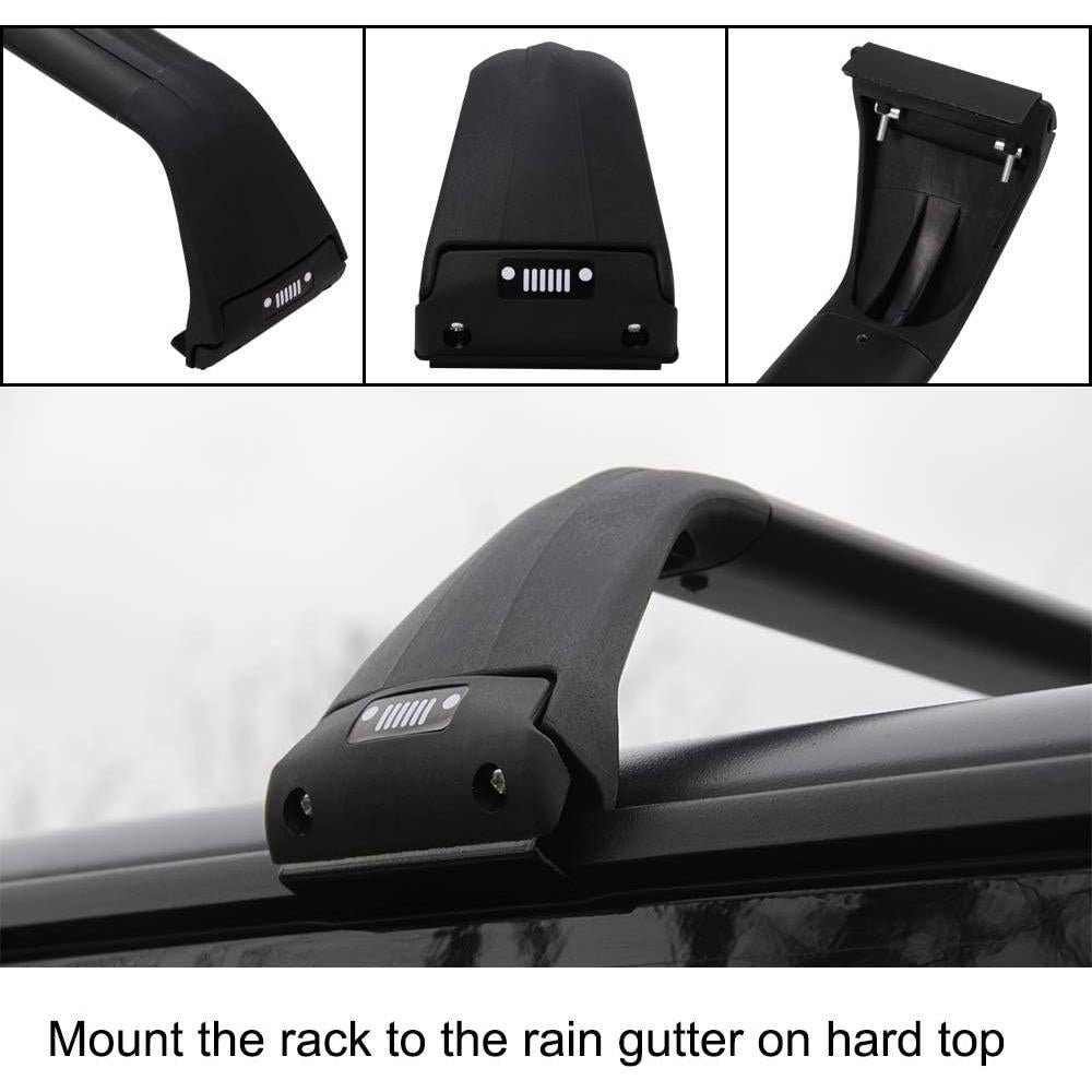 Barras Transversales de Techo Snailfly para Jeep Wrangler y Gladiator