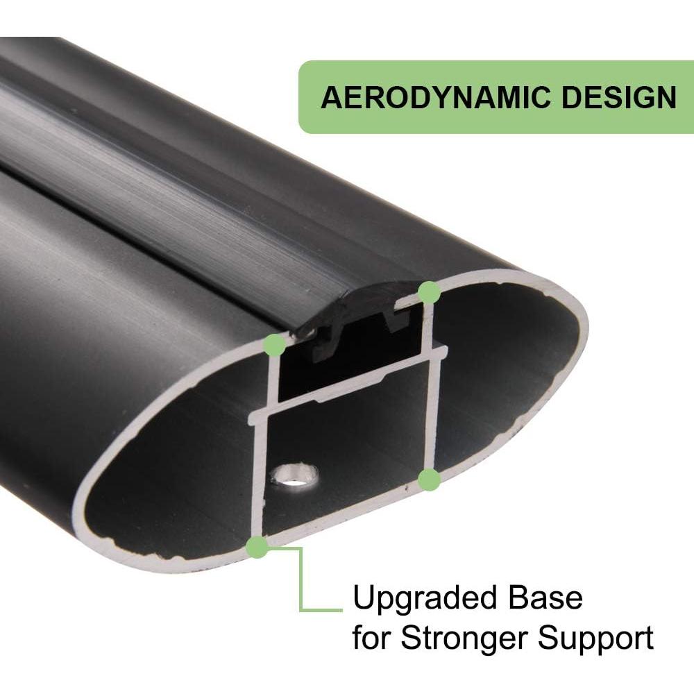 Barras Transversales de Techo Snailfly para Jeep Wrangler y Gladiator