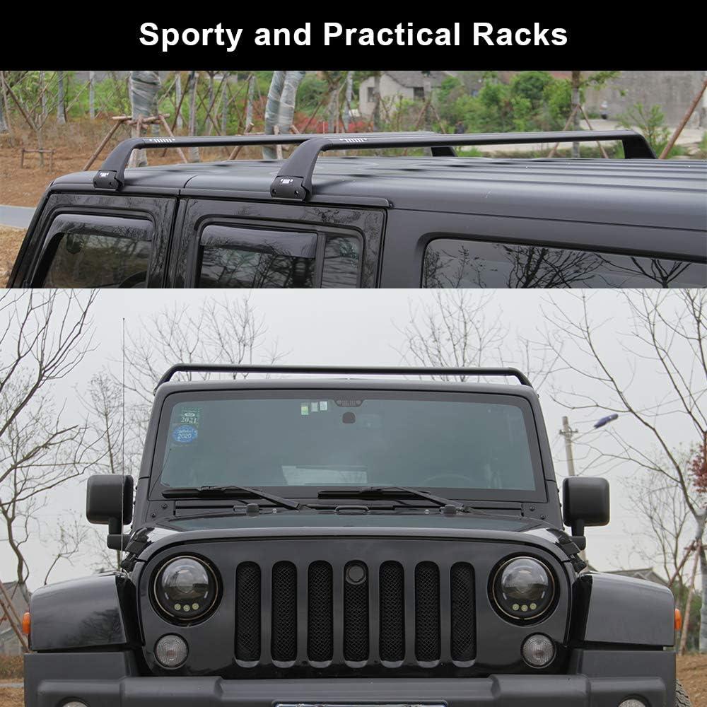 Barras Transversales de Techo Snailfly para Jeep Wrangler y Gladiator