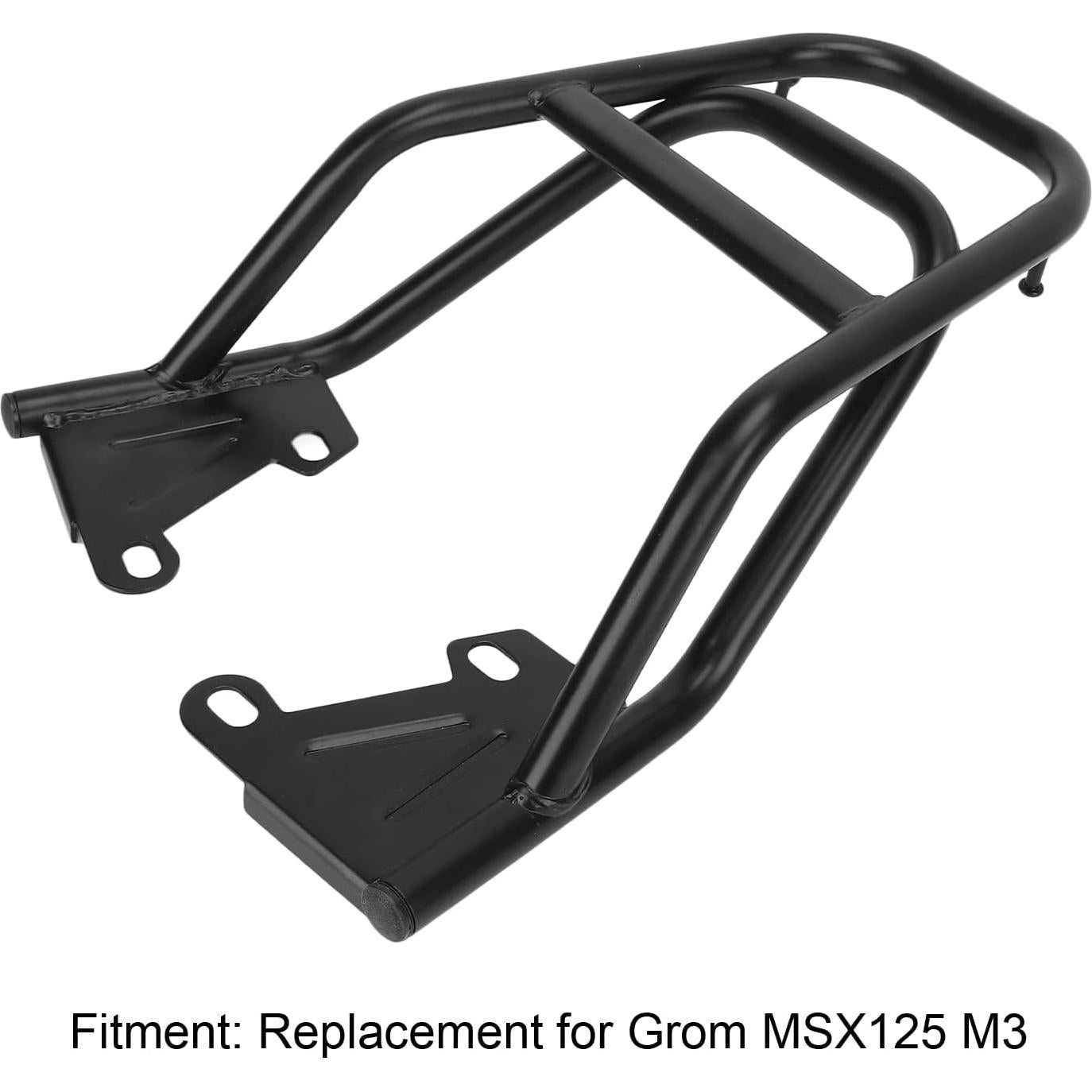 Soporte de Equipaje para Motocicleta Fydun MSX125 M3 Hierro Negro