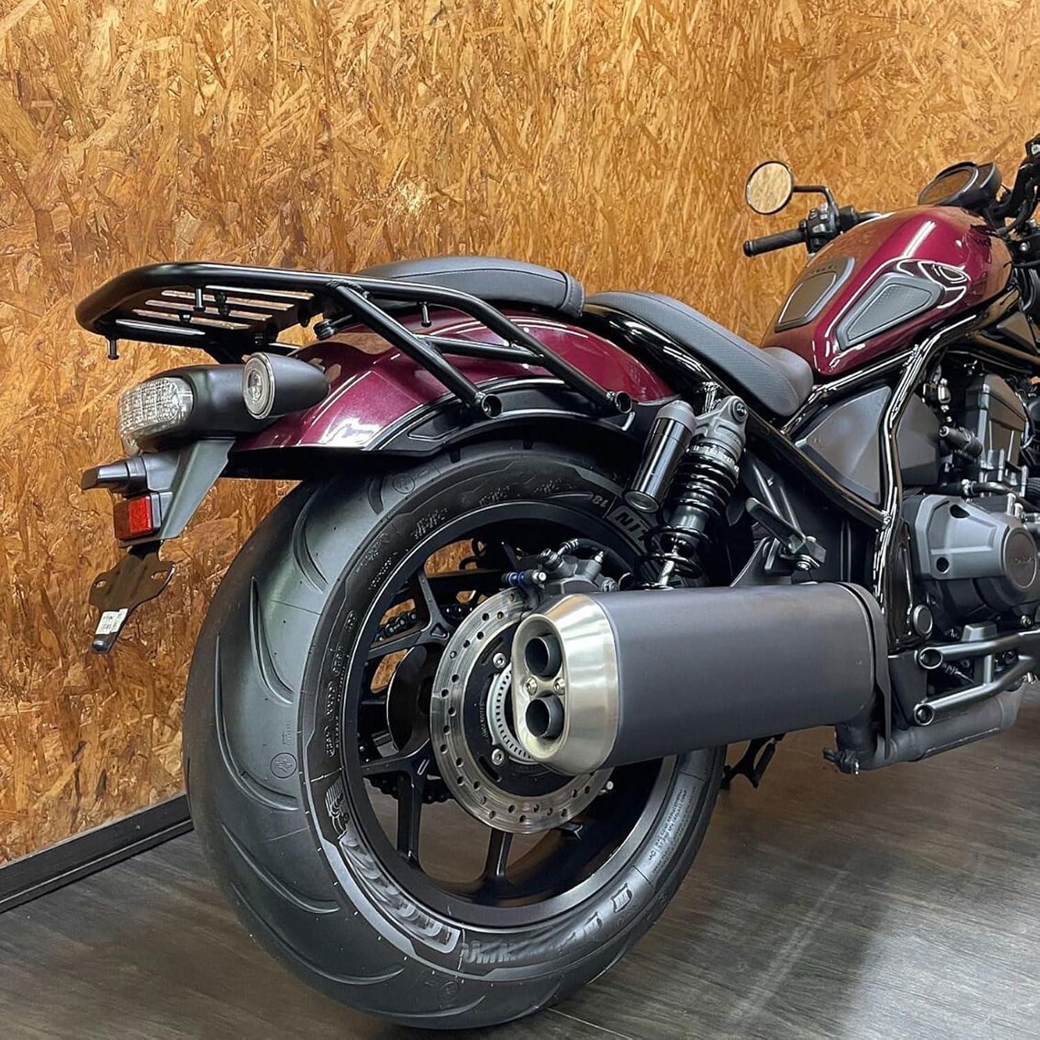 Soporte de Equipaje Trasero WOOGA para Honda Rebel 1100 2021-2025