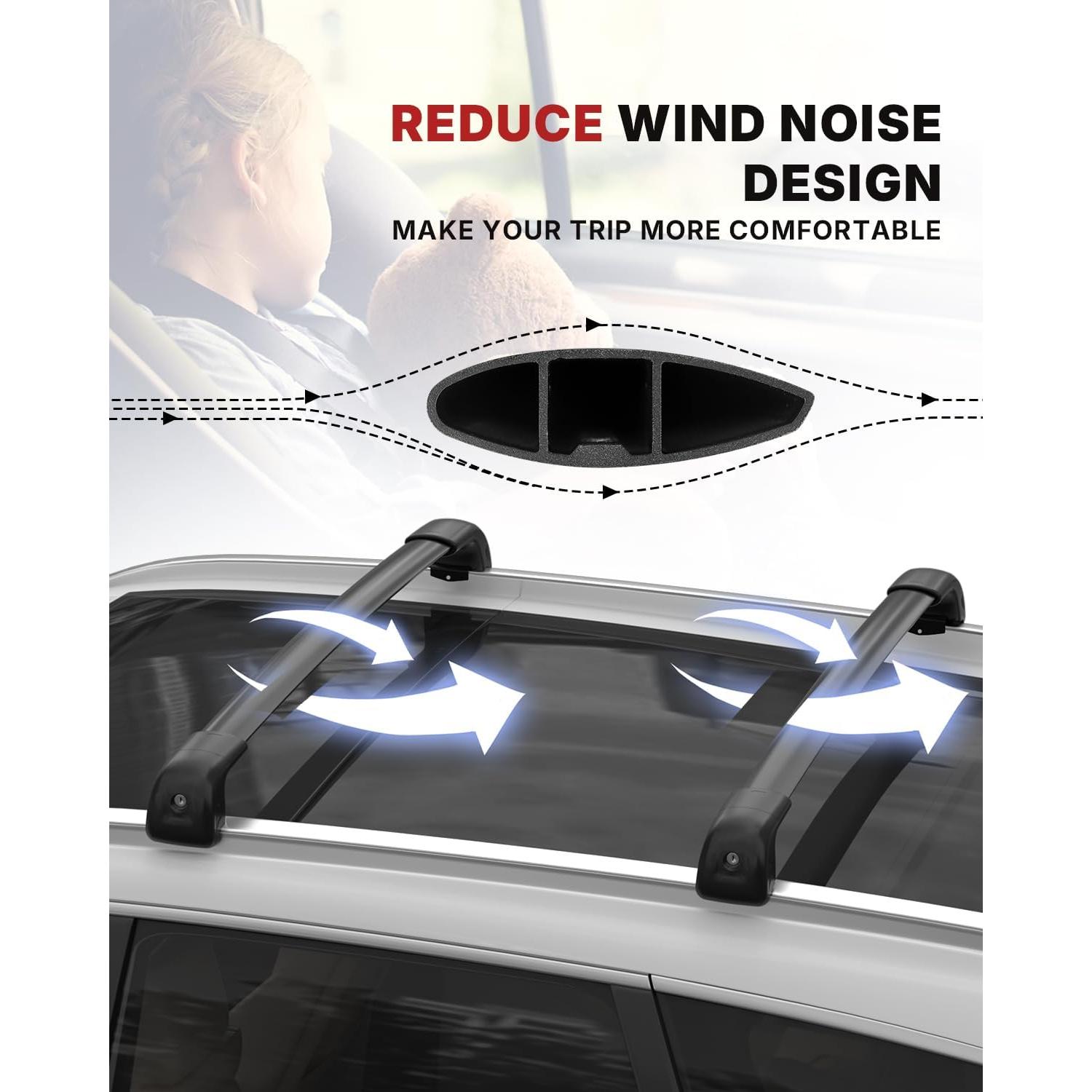 Barras Transversales Richeer para Sportage 2016-2022 100kg