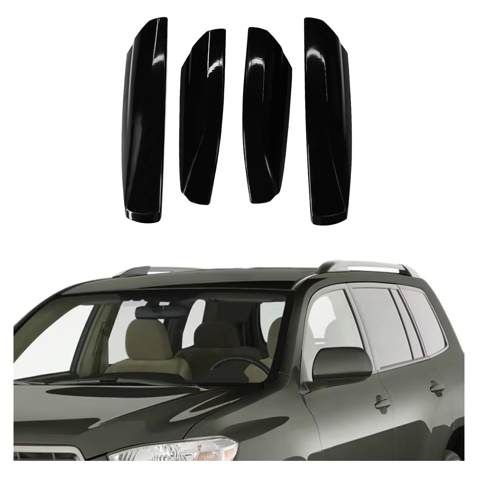 Cubiertas de Riel de Techo TTCR-II para Toyota Highlander 2008-2013