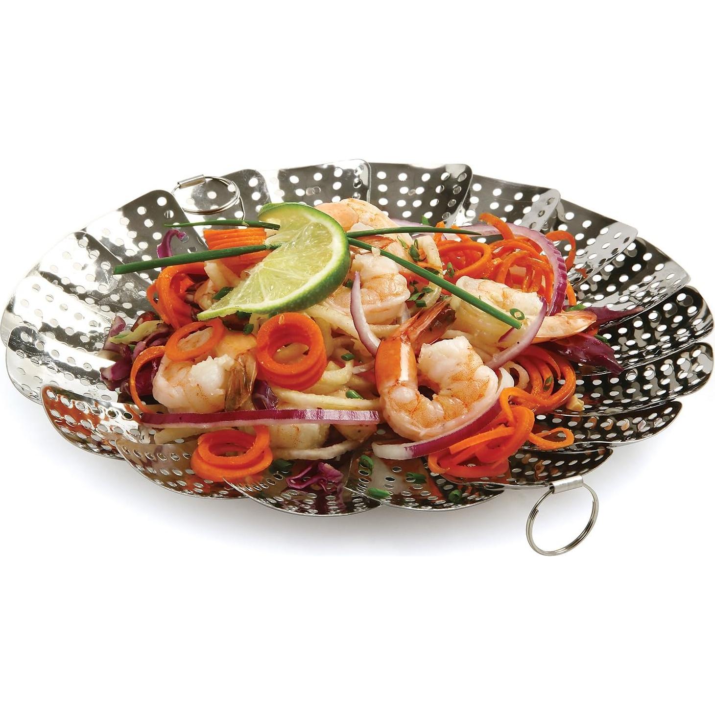 Vaporera de Acero Inoxidable Norpro 176C 24cm Plata