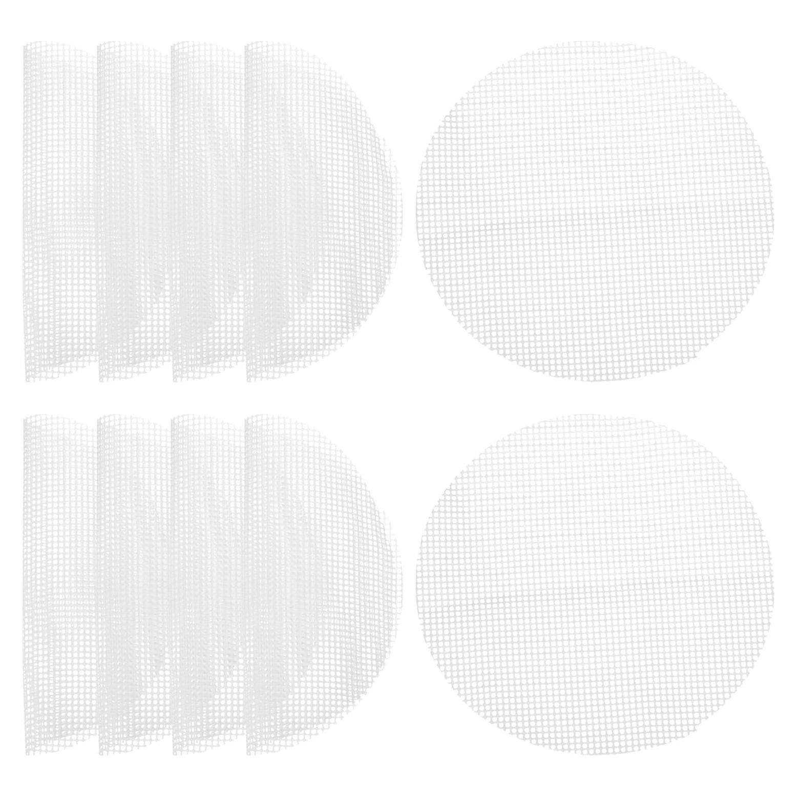 Forros de Silicona Antiadherentes uxcell 14 cm - 20 Pcs Blancos