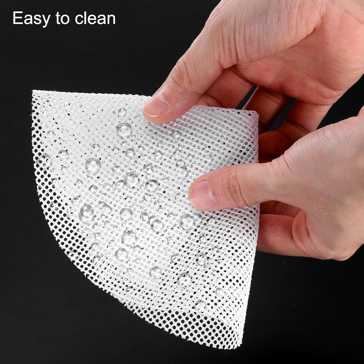 Forros de Silicona Antiadherentes uxcell 14 cm - 20 Pcs Blancos