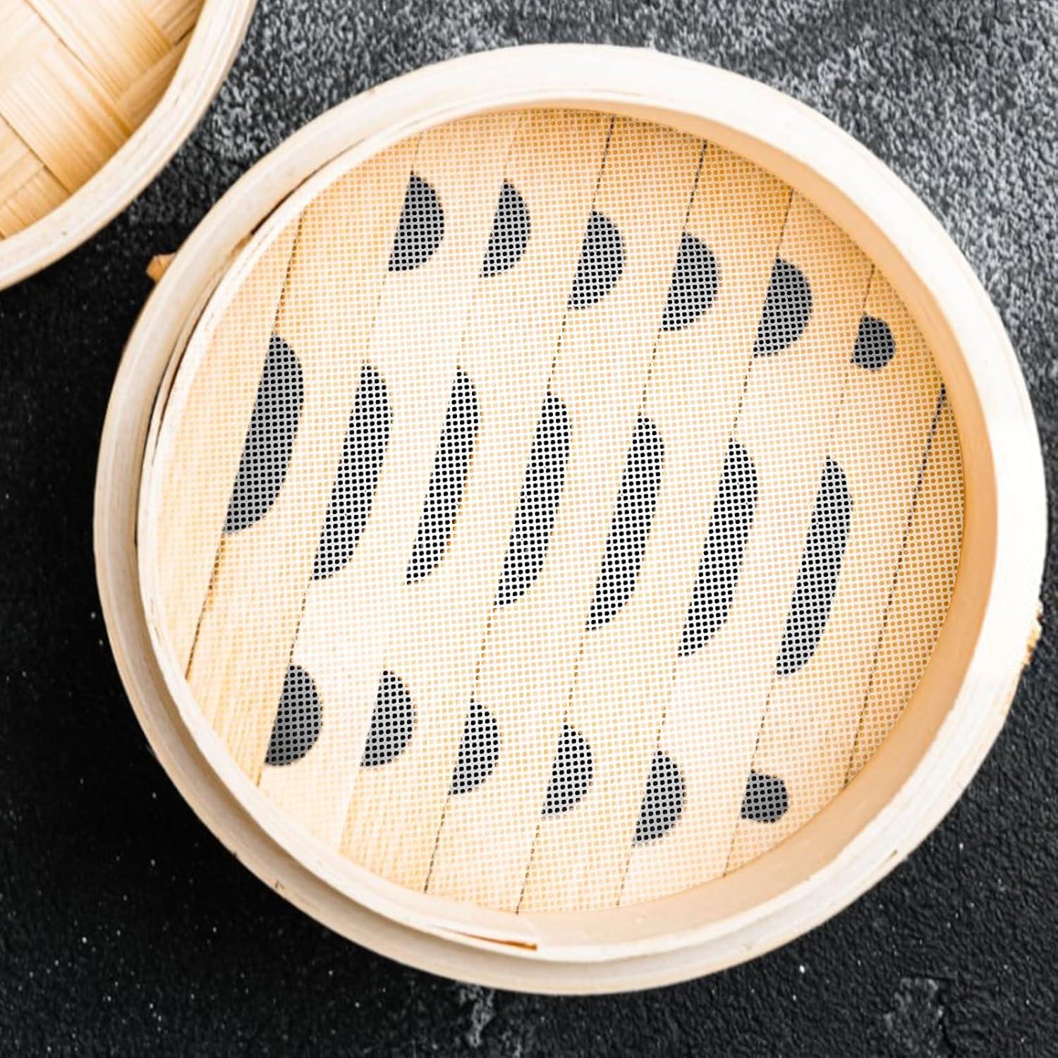 10 Forros de Vapor de Silicona Mabor 25 cm Reutilizables Blancos