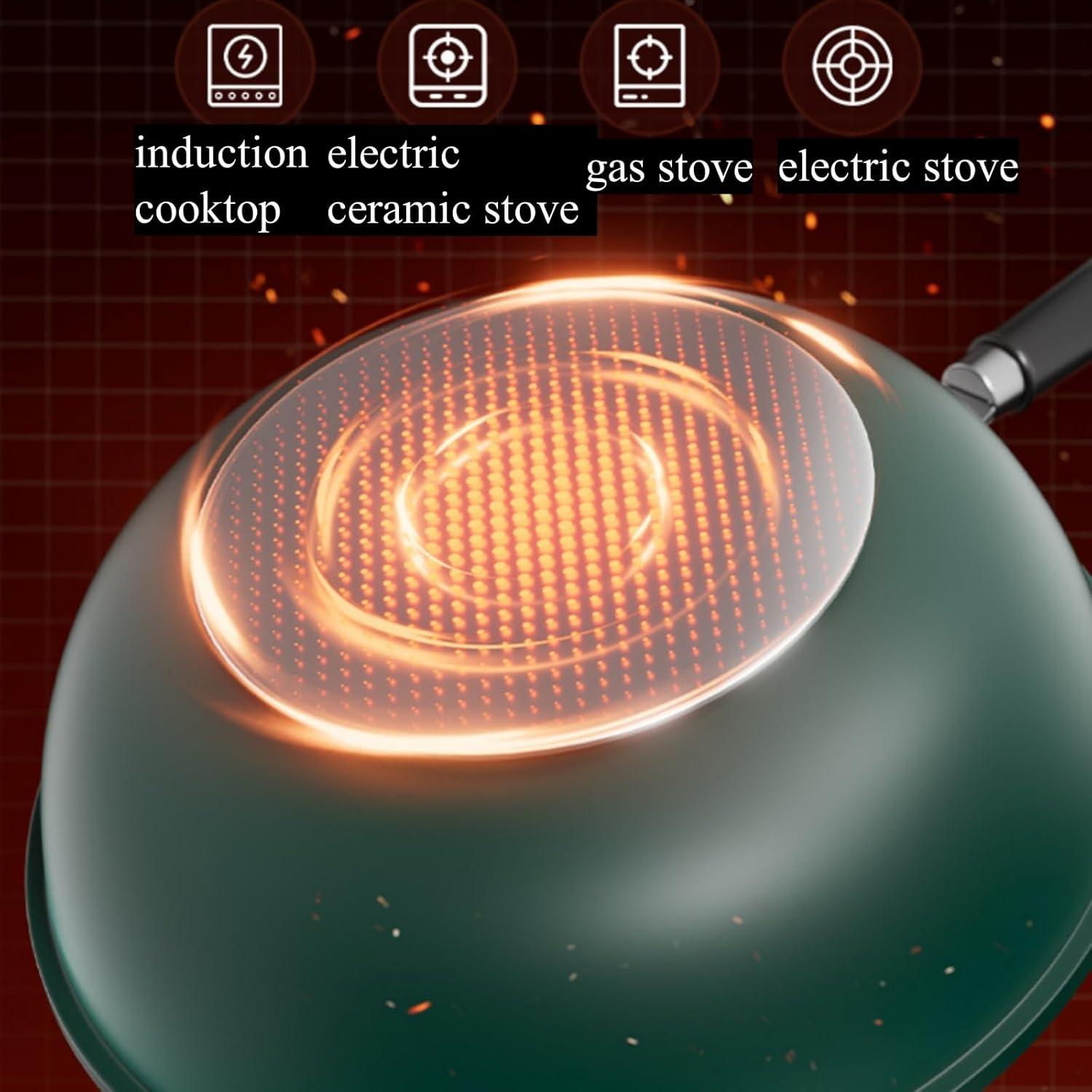 Sartén Antiadherente 32 cm CiCixixi con Vaporera y Tapa