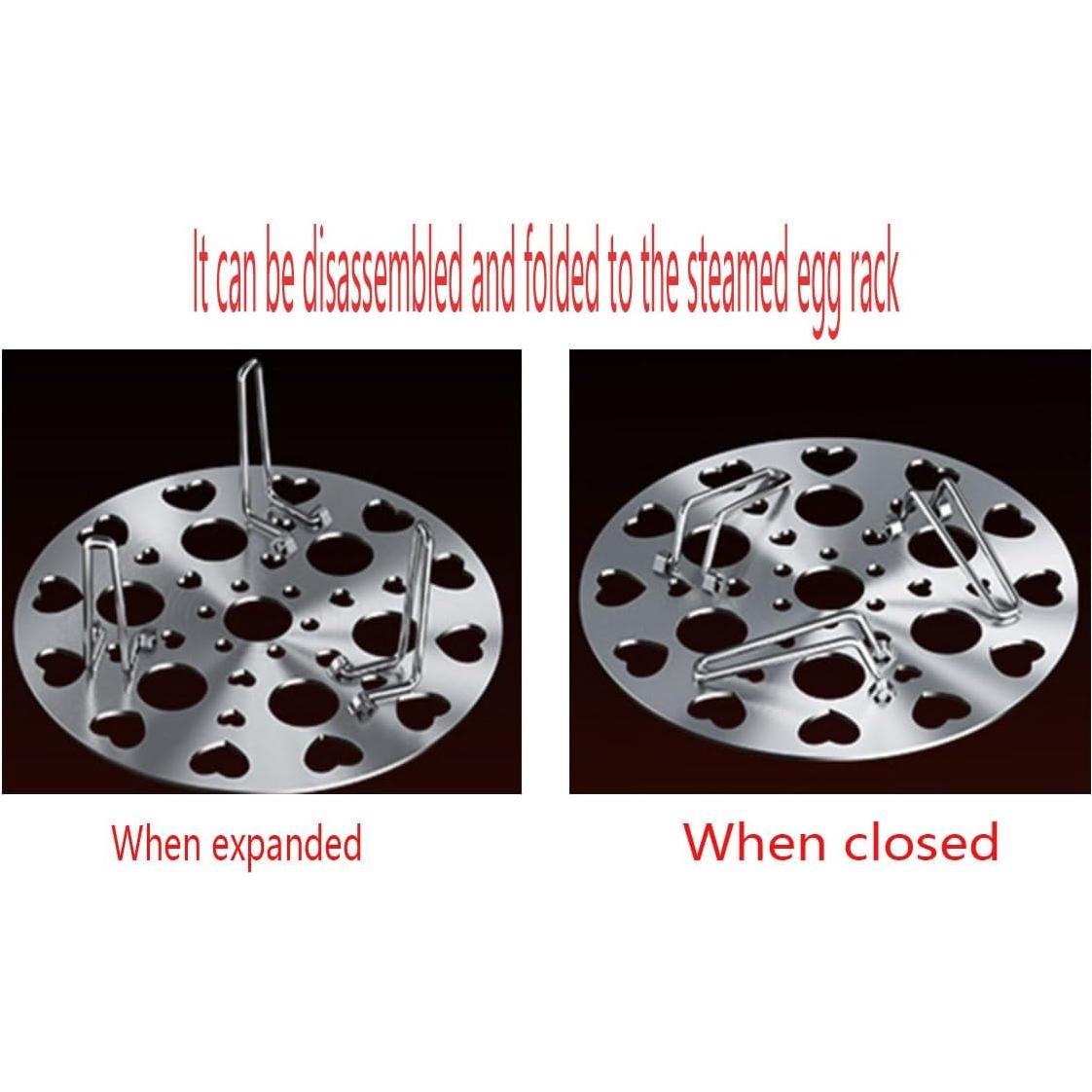 Soporte de Vapor Plegable FAFEFC 20cm Acero Inoxidable