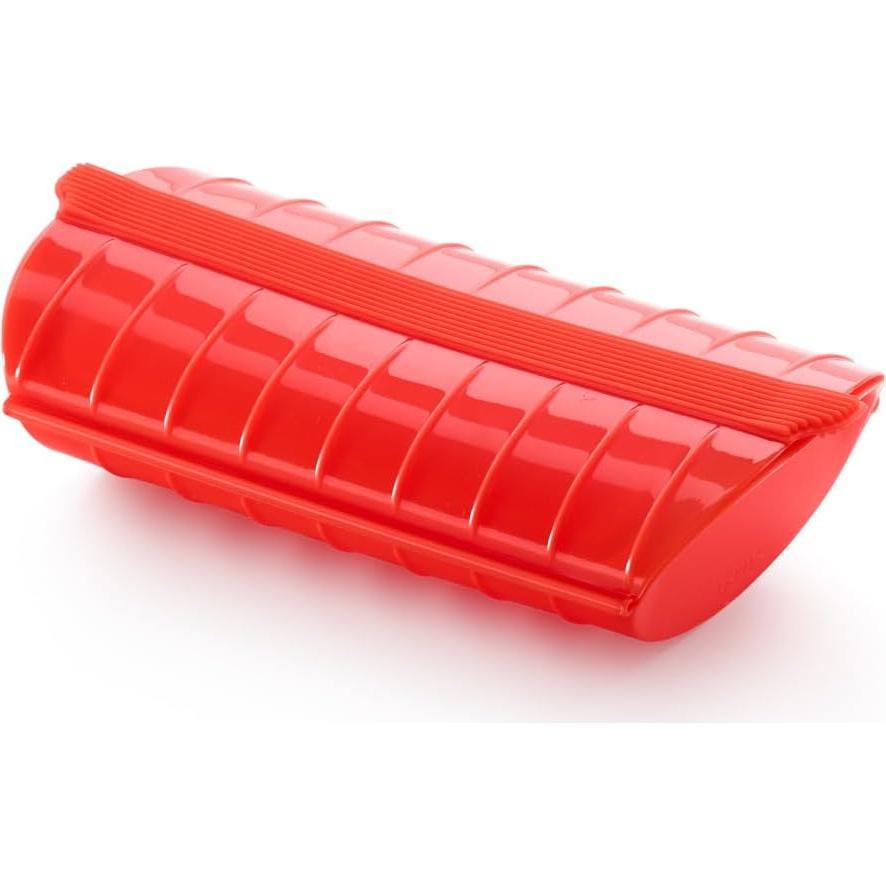 Caso de Cocción al Vapor Lekué 0.65L con Recetario 10min