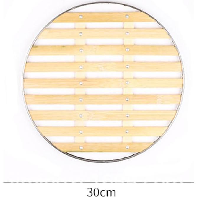 Forros de Vapor de Bambú 30cm 2PCS Accesorios de Cocina