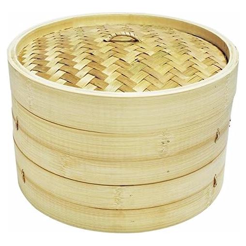 Set de Vaporera de Bambú 20.32 cm Sunrise Kitchen Supply