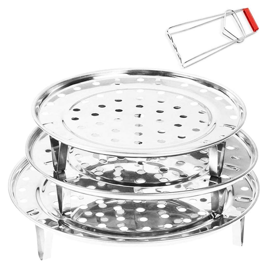 Soporte de Vapor Acero Inoxidable 3 Piezas NRDBEEEC