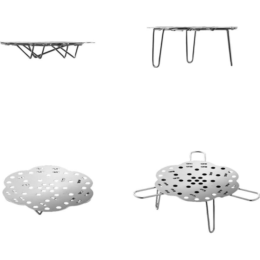 Cesta de Vapor Plegable MAR·WENSED 15.5-24.1cm Acero Inoxidable