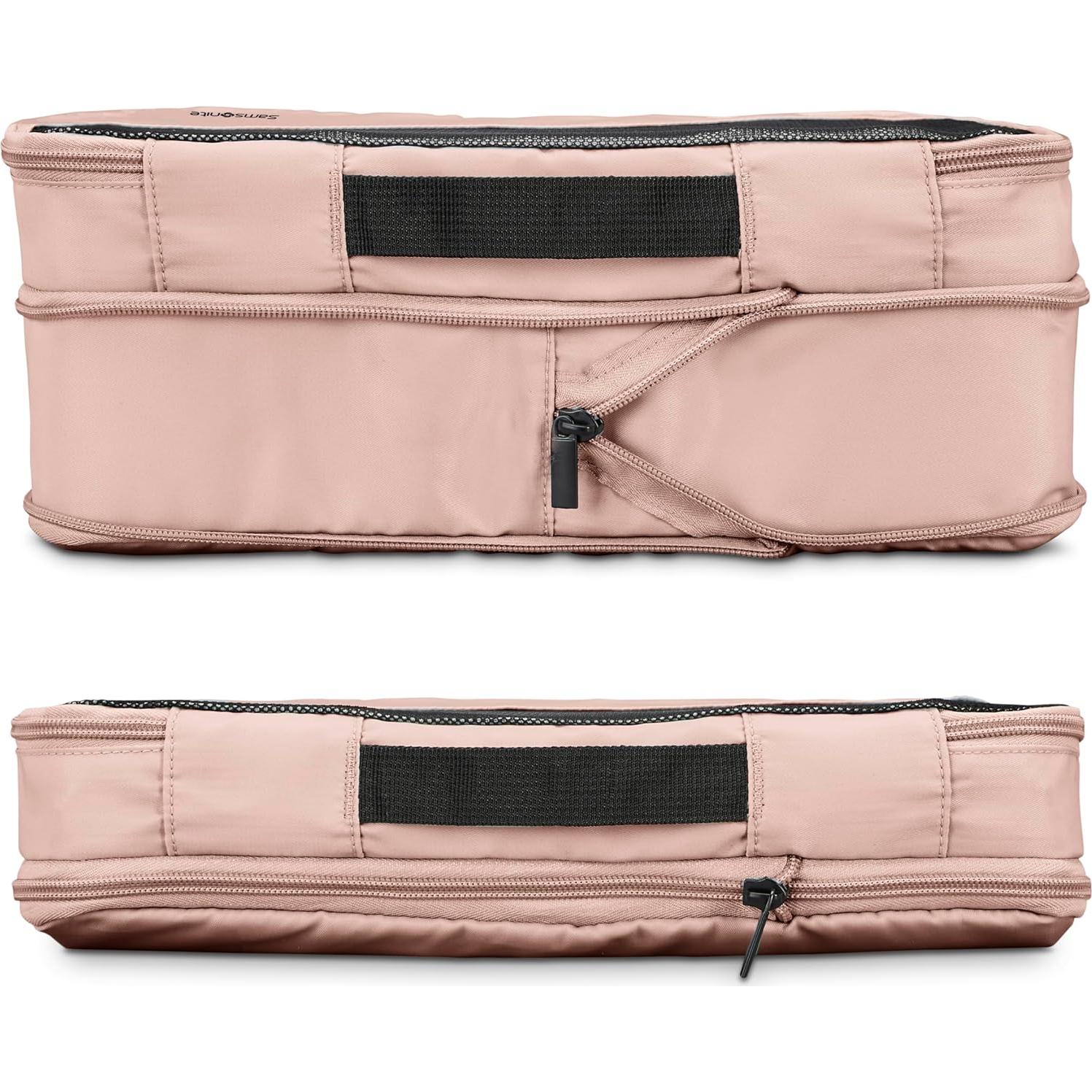 Juego de Cubos de Empaque Samsonite 3 Piezas Rosa Polvoriento