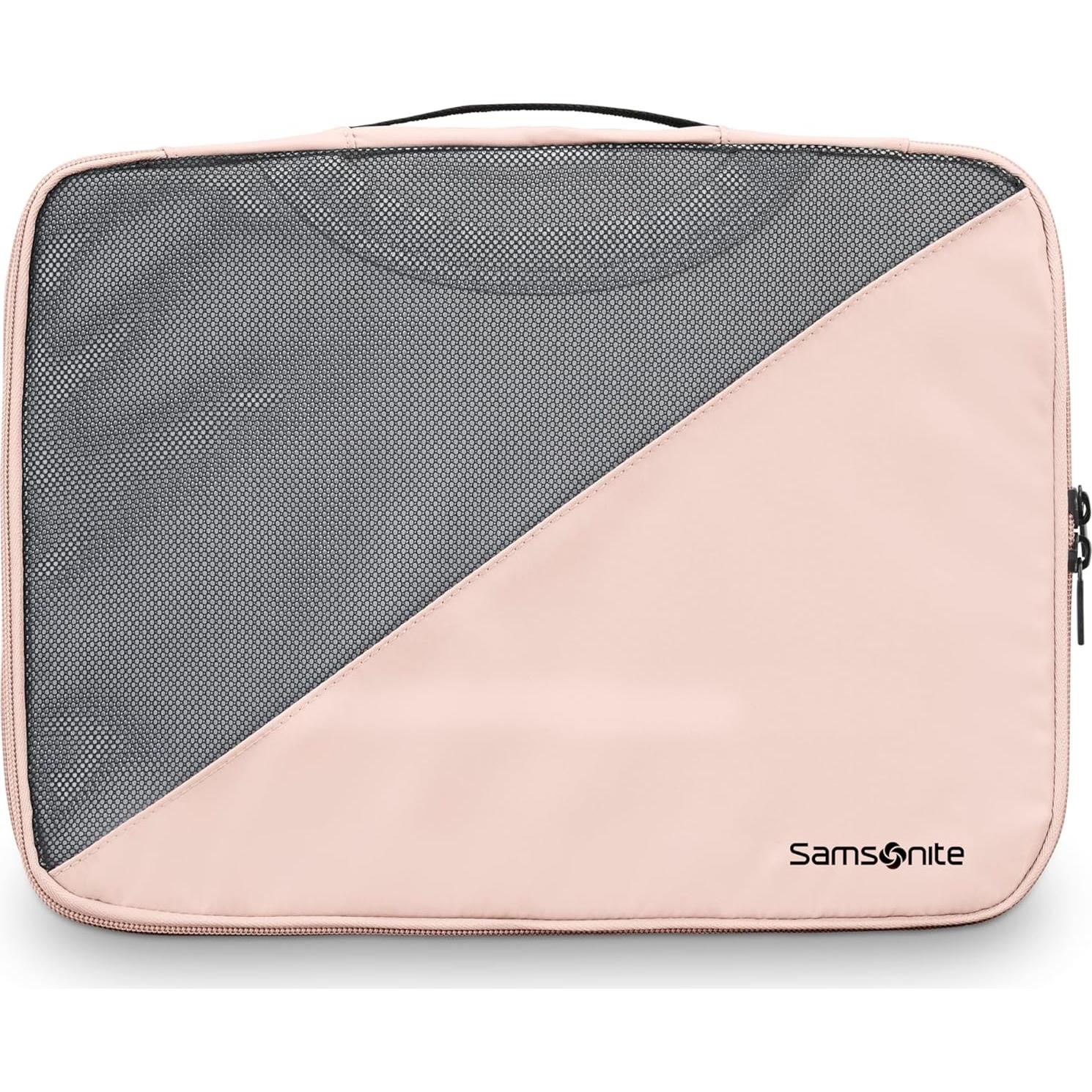 Juego de Cubos de Empaque Samsonite 3 Piezas Rosa Polvoriento