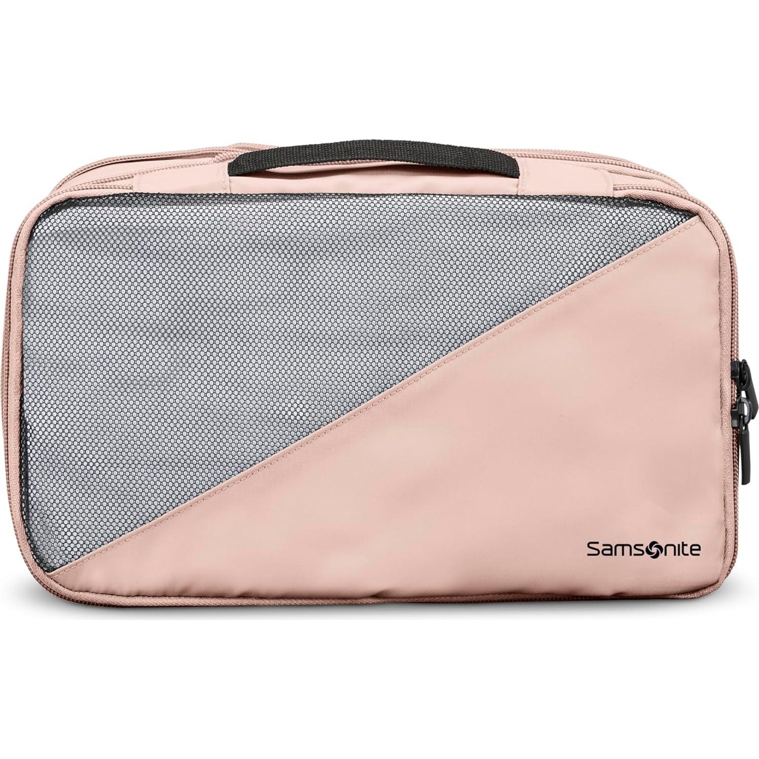 Juego de Cubos de Empaque Samsonite 3 Piezas Rosa Polvoriento