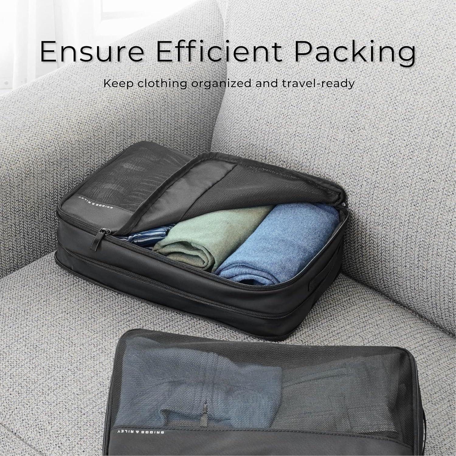 Conjunto de Cubos de Empaque Briggs & Riley 3 Piezas Marino