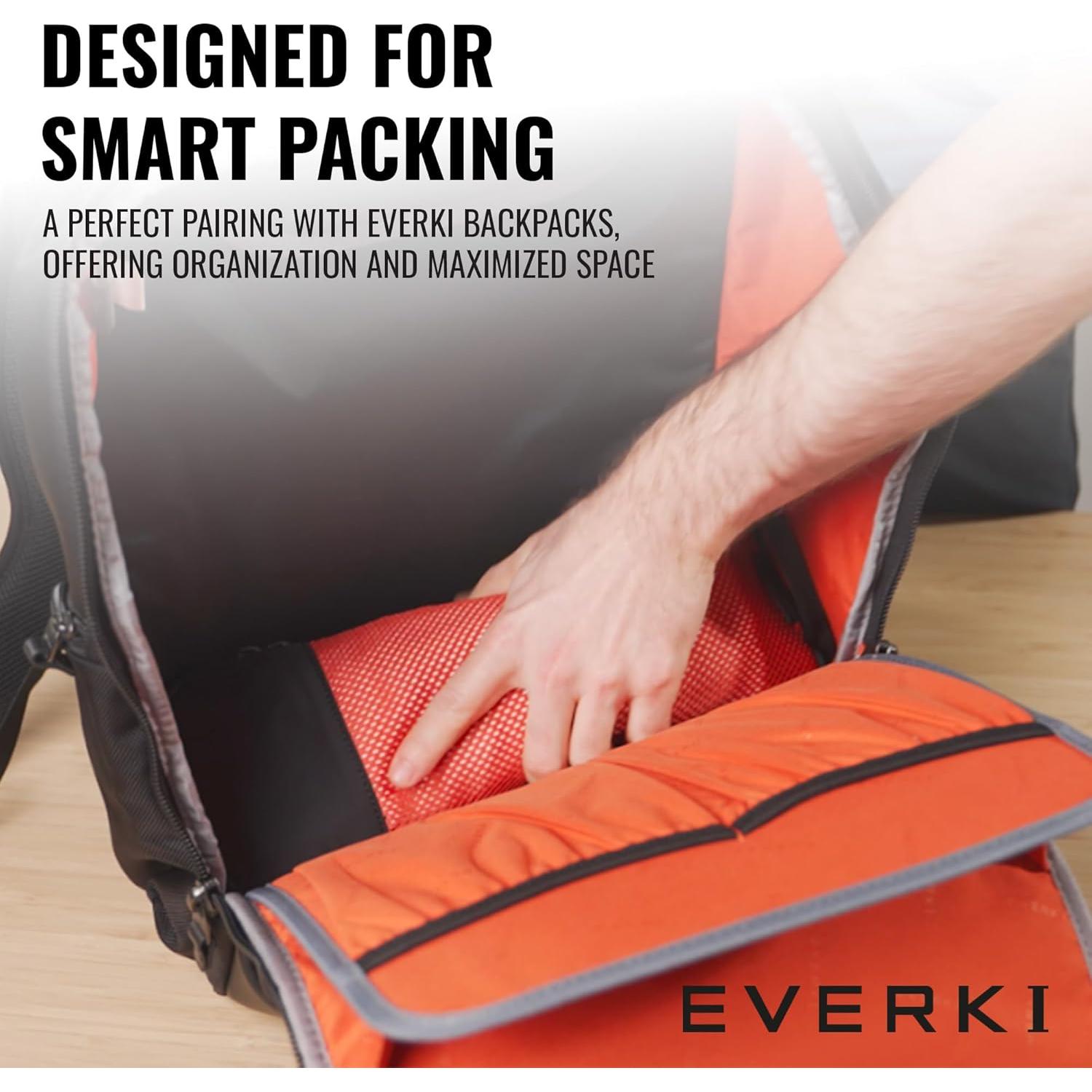 Cubo de Empaque de Compresión Everki 4.6L Pequeño para Viajes