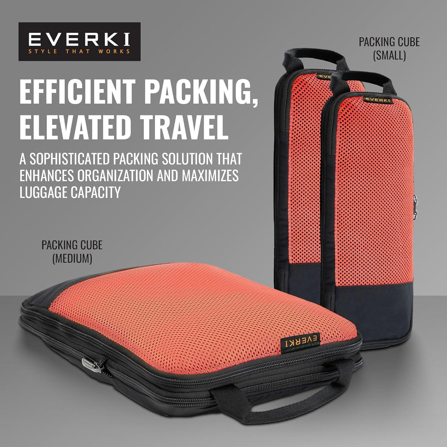 Cubo de Empaque de Compresión Everki 4.6L Pequeño para Viajes
