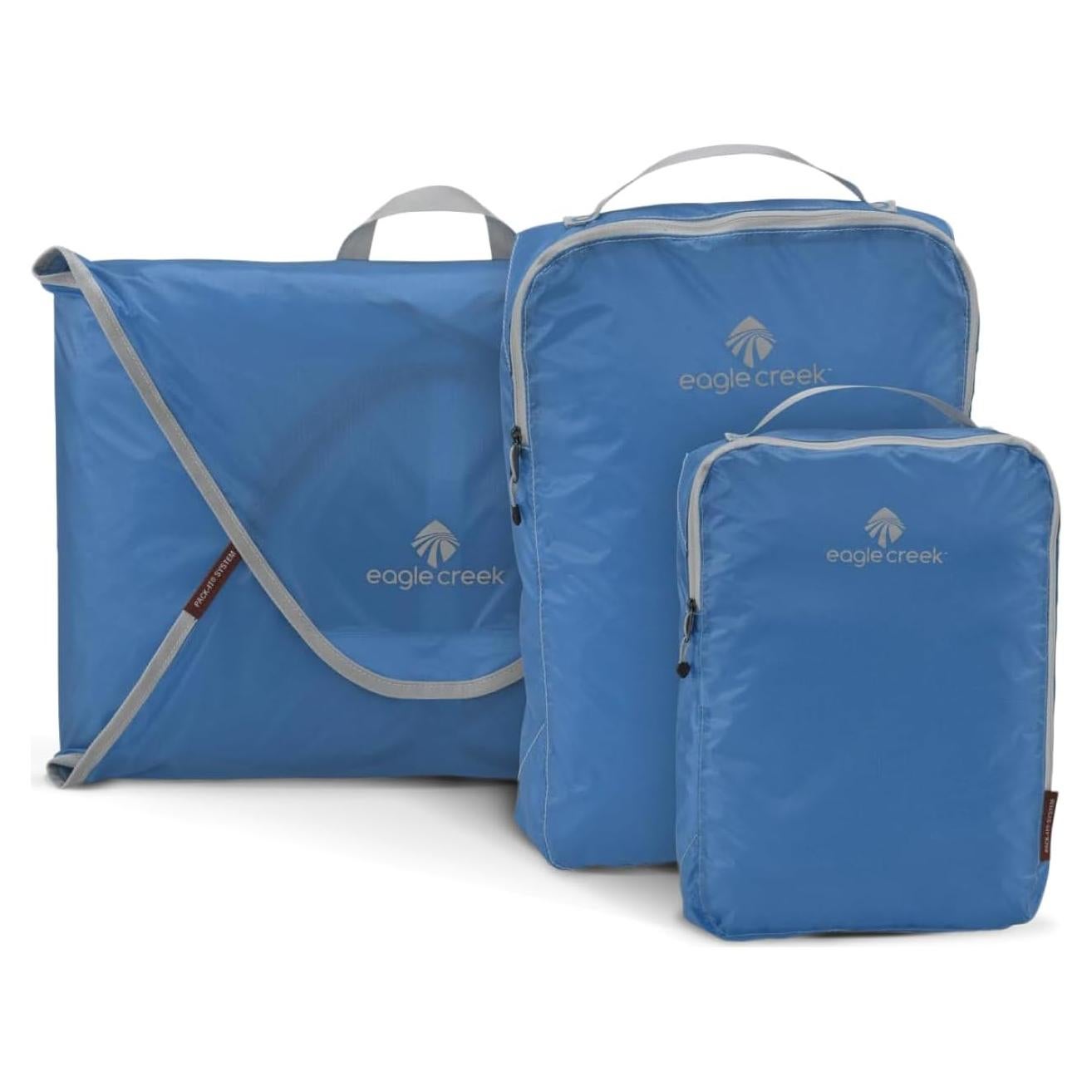 Conjunto Pack-It Specter Eagle Creek 3 Piezas Azul Brillante