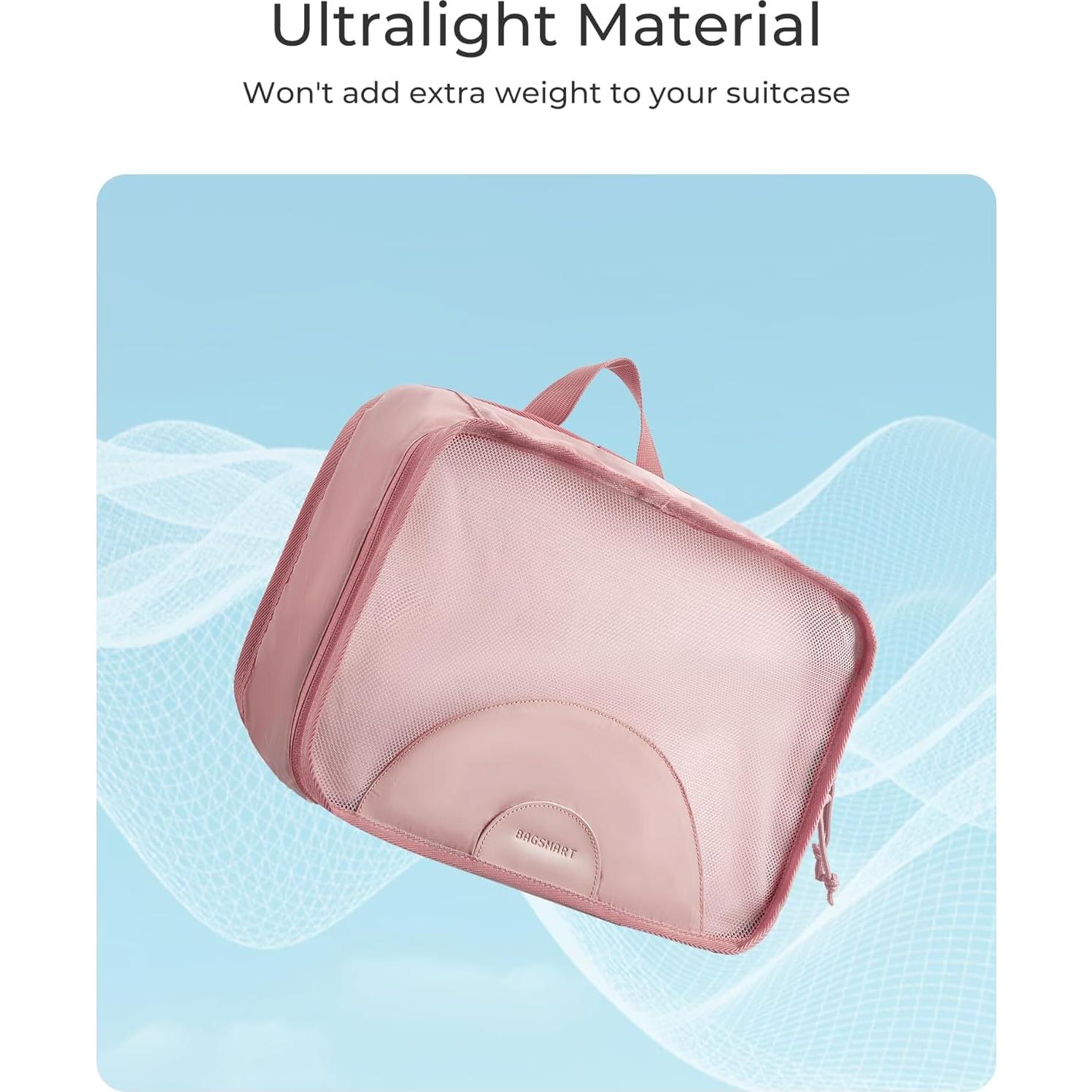 Cubos de Empaque BAGSMART 4 Set Azul Cielo Livianos