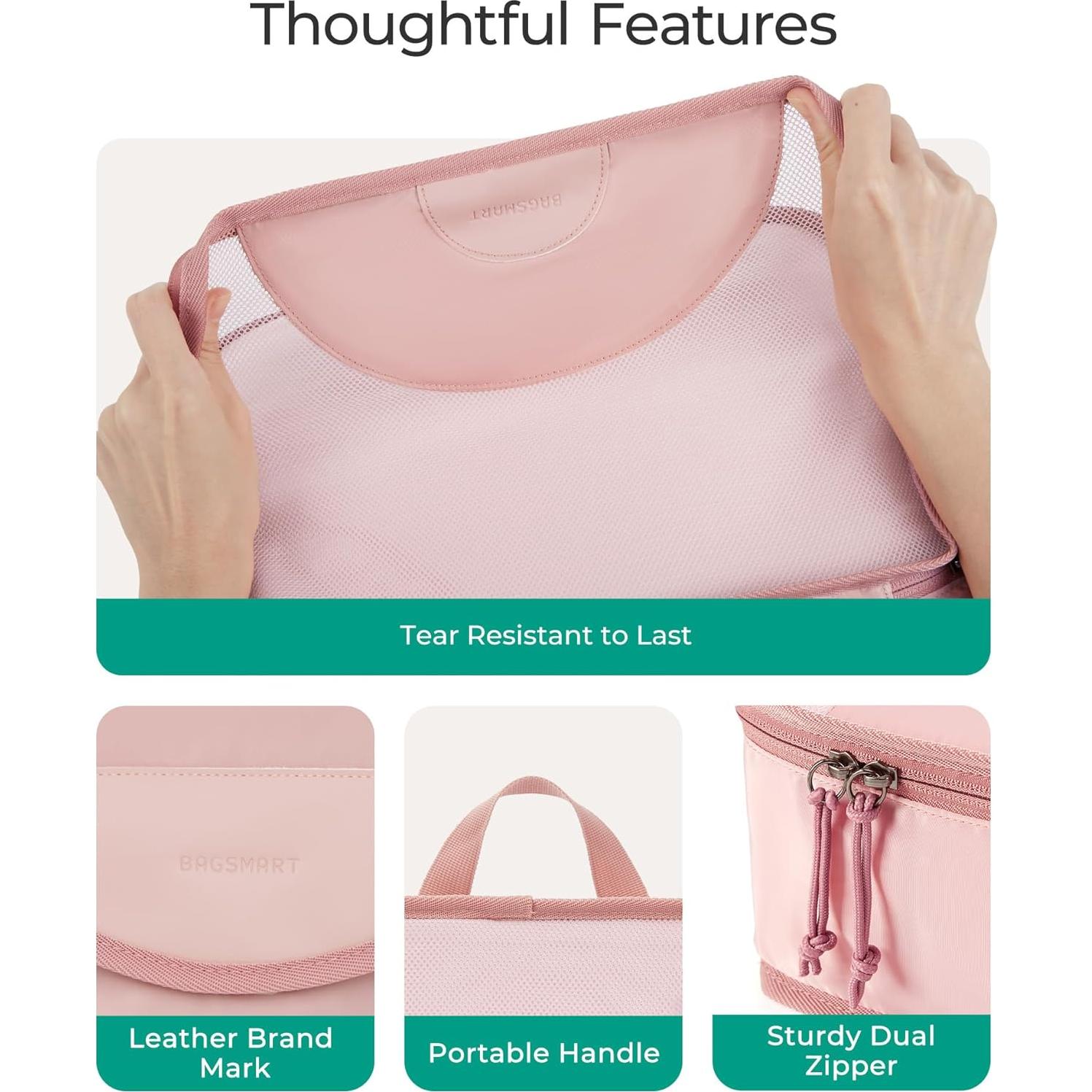 Cubos de Empaque BAGSMART 4 Set Azul Cielo Livianos