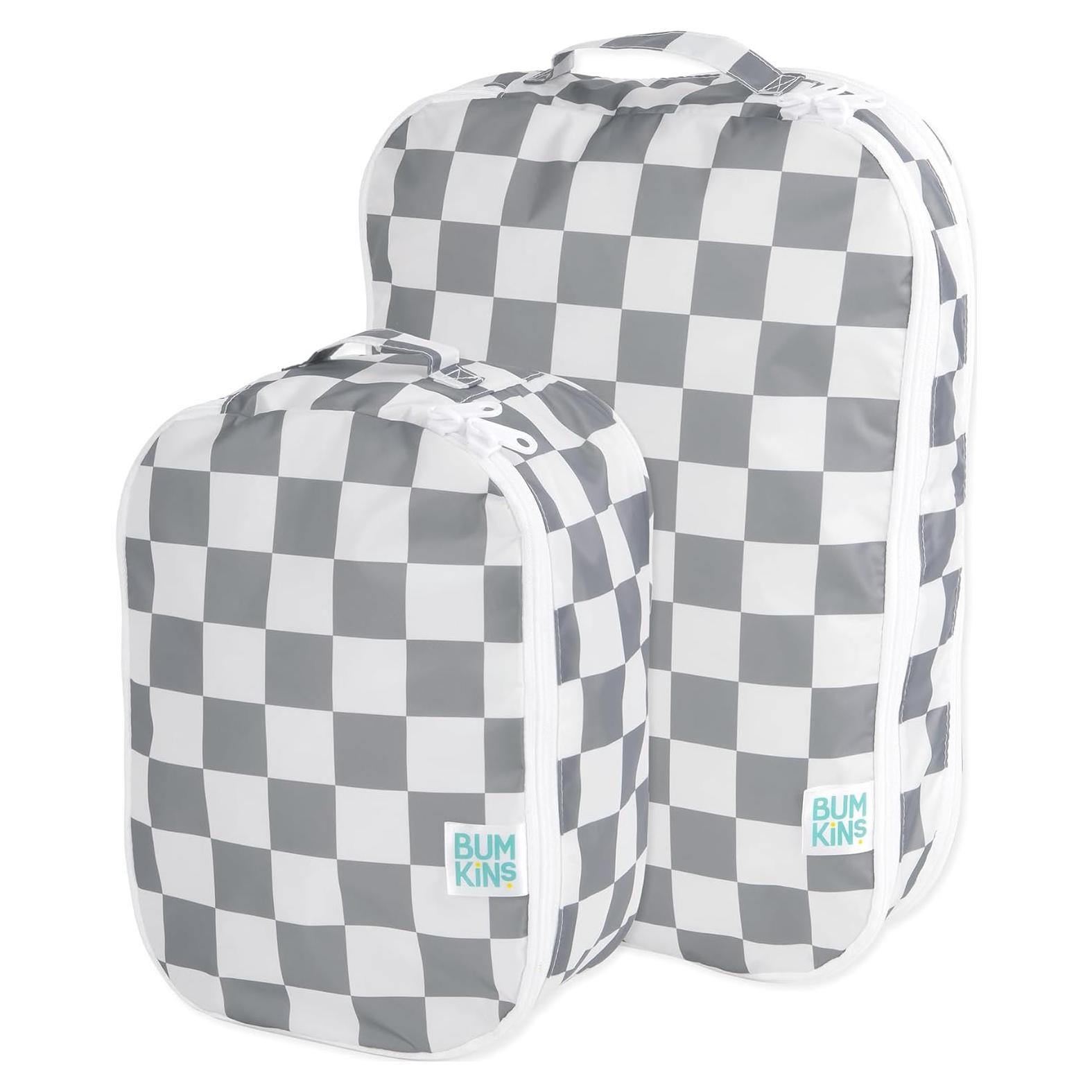 Cubos de Empaque Bumkins Set 2 Piezas Gris Organizador Viaje