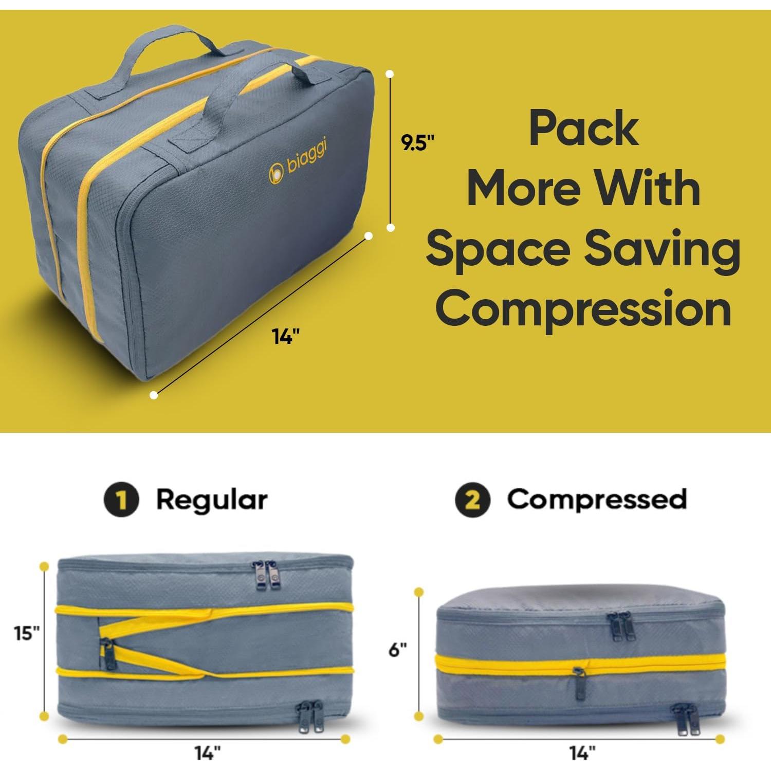 Conjunto de 2 Cubos de Embalaje Biaggi Ultimate 35.56x24.13cm