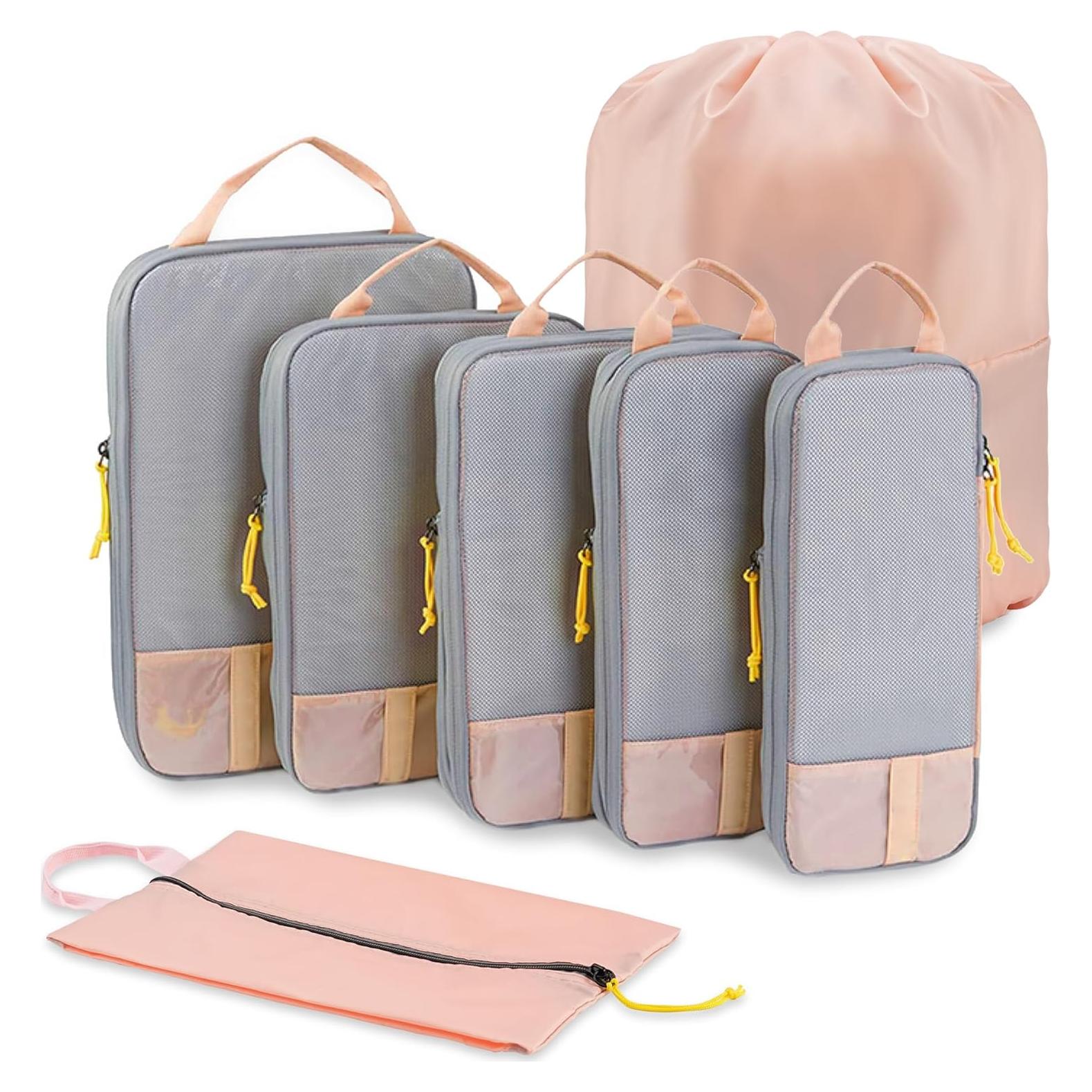 Cubos de Empaque MoHern, 7 Piezas, Resistente al Agua, Livianos