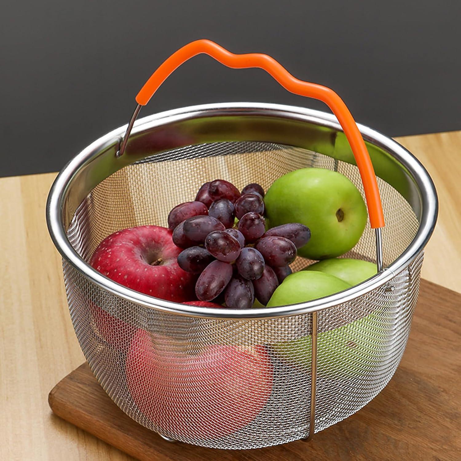 Cesta de Vapor REDANT 21.5 cm Acero Inoxidable para Instant Pot