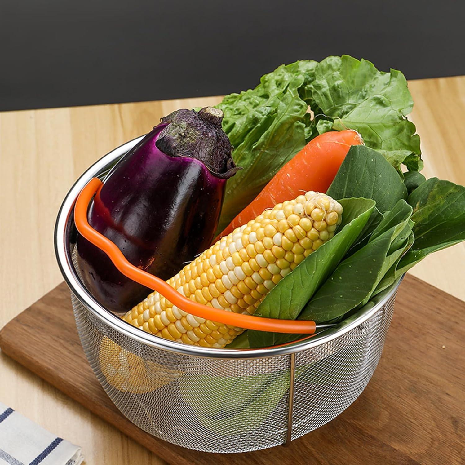 Cesta de Vapor REDANT 21.5 cm Acero Inoxidable para Instant Pot