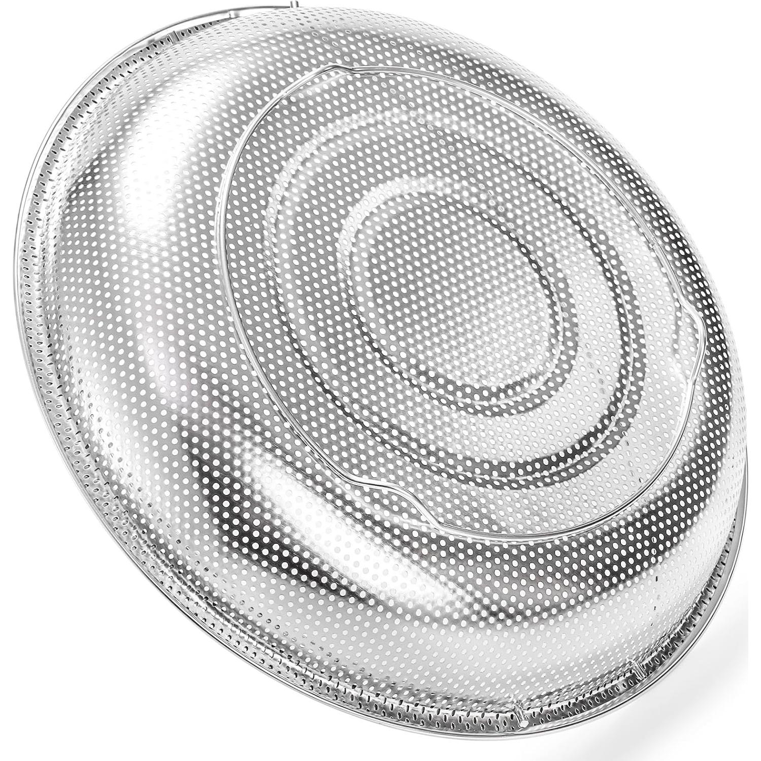 Juego de 3 Cestas de Vapor Cididu de Acero Inoxidable 25.4 cm