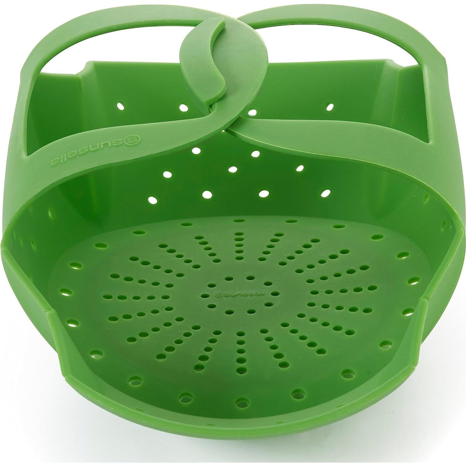 Cesta de Vapor de Silicona Sunsella para Verduras 22.86 cm