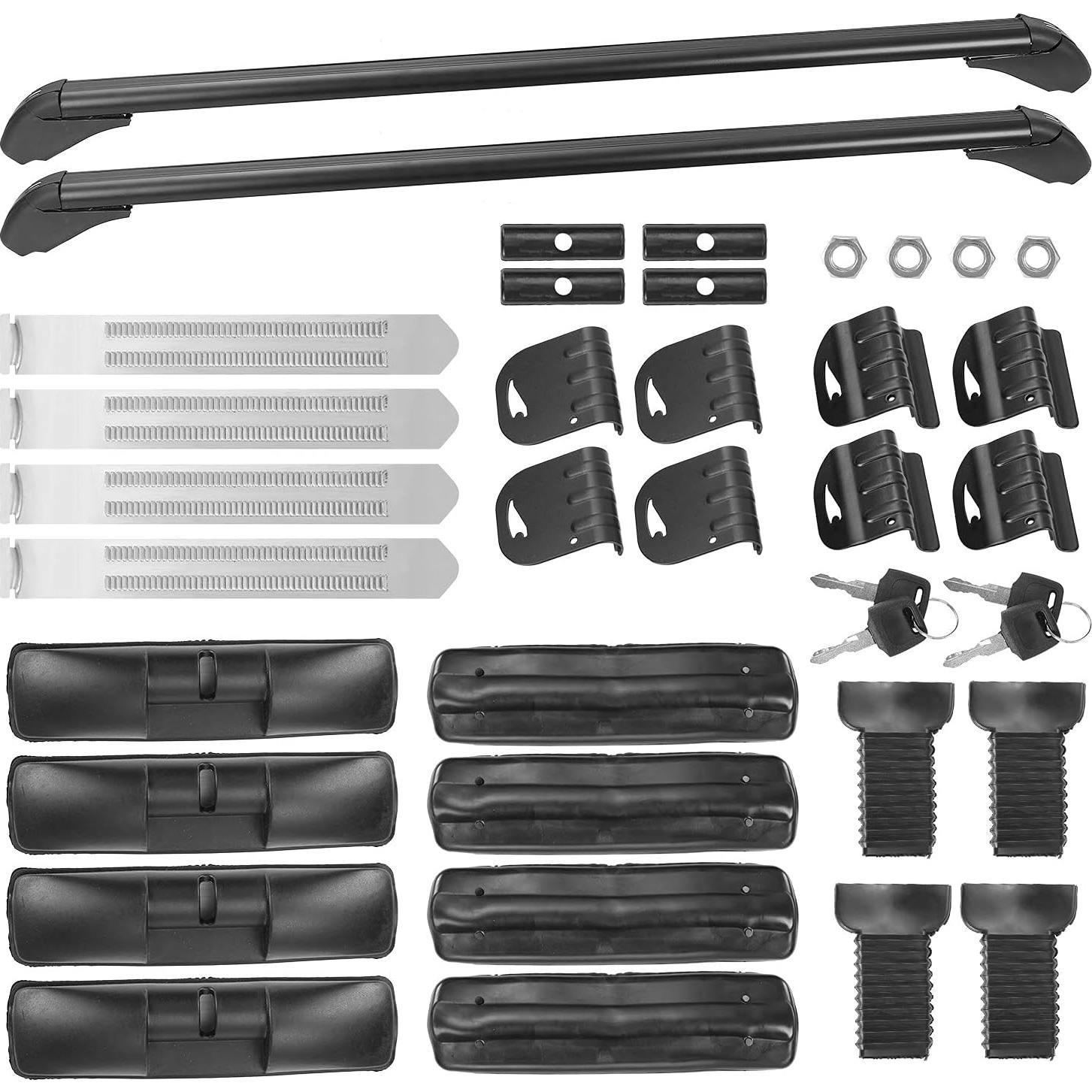 Barras Transversales Universales KOCASO 115 cm Aluminio Antirrobo