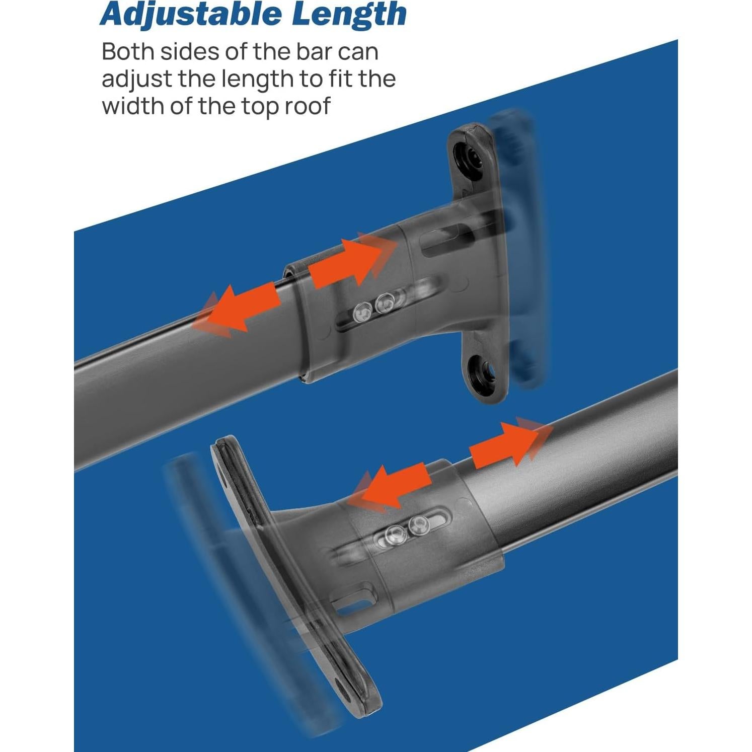 Barras Transversales de Techo JOYTUTUS para Ford Explorer 2016-2019