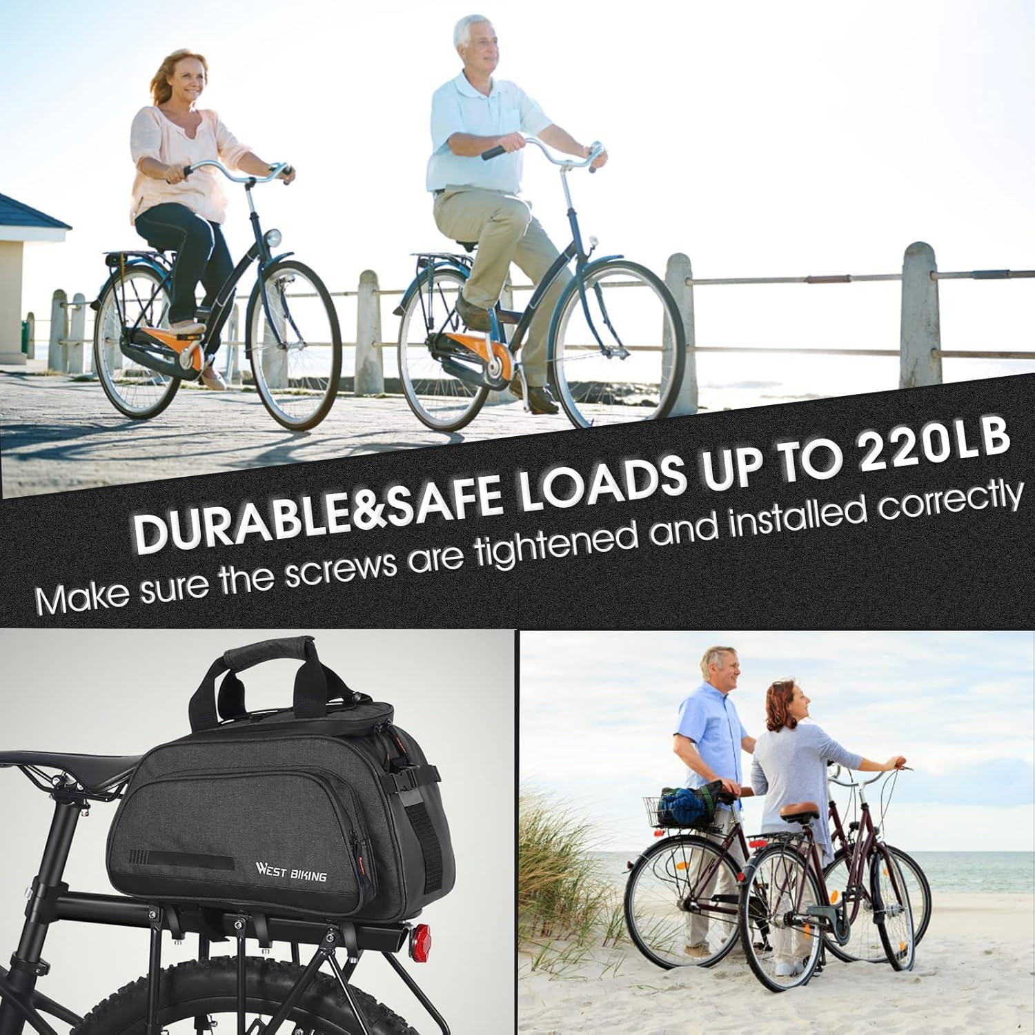 Soporte de Carga para Bicicleta HONGYEA 100 Kg Ajustable