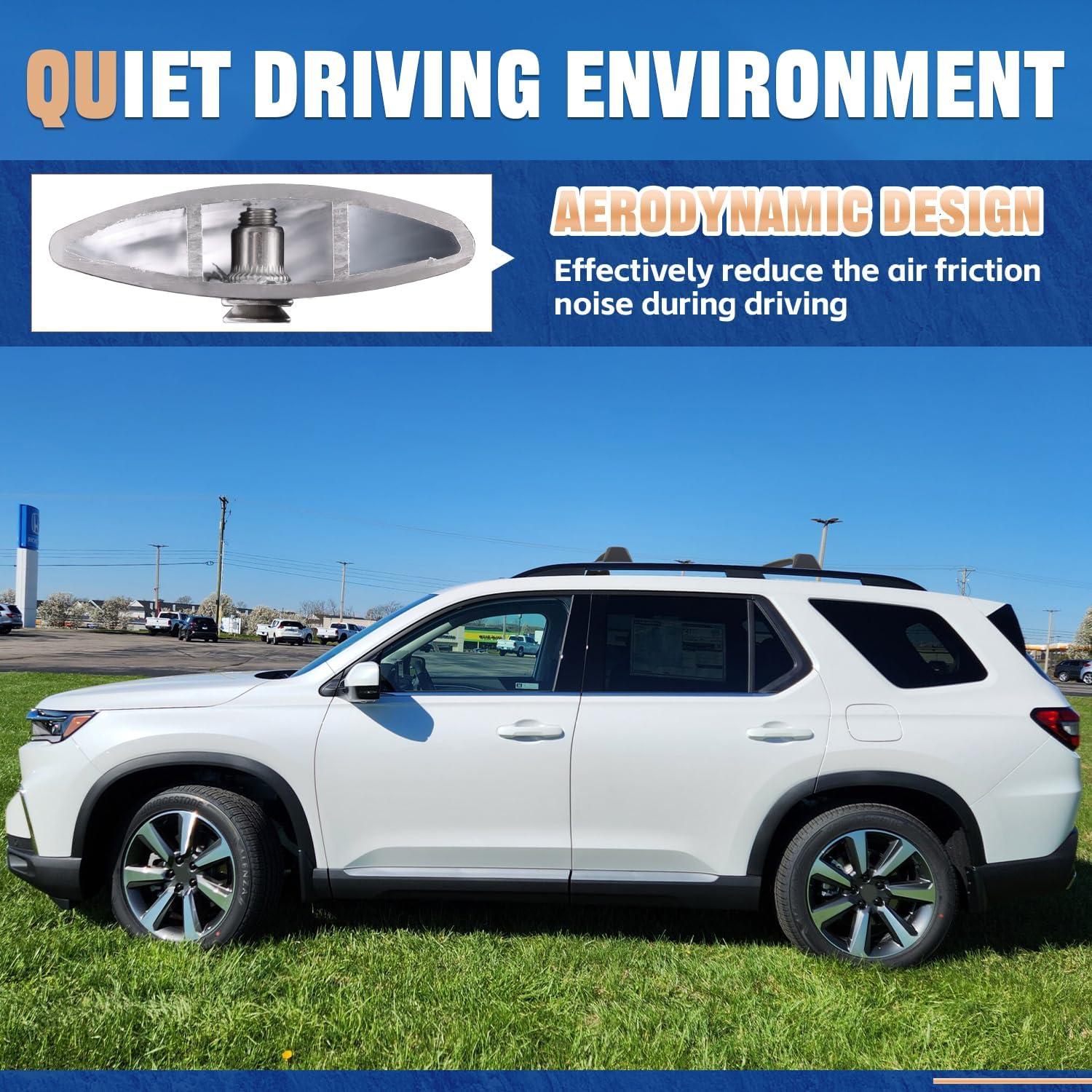 Barras Transversales AUXPACBO para Pilot 2023-2025 330 lbs