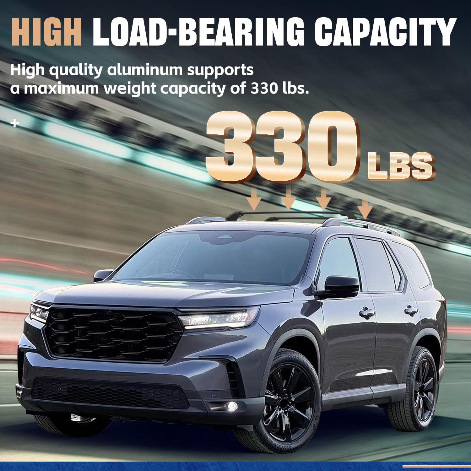 Barras Transversales AUXPACBO para Pilot 2023-2025 330 lbs