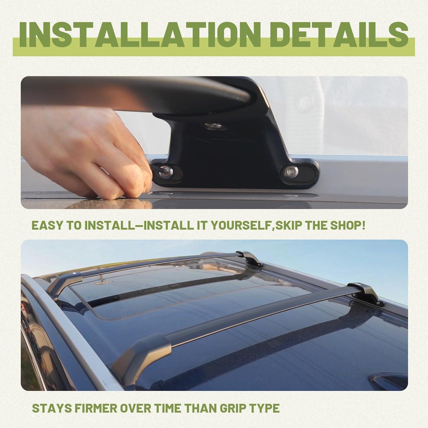 Barras Transversales de Techo TRAVLETIC para Honda Pilot 2016-2022