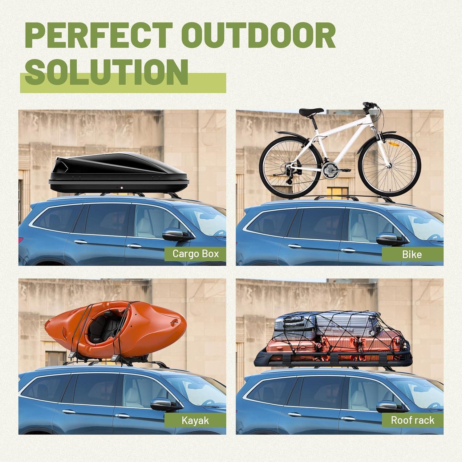 Barras Transversales de Techo TRAVLETIC para Honda Pilot 2016-2022