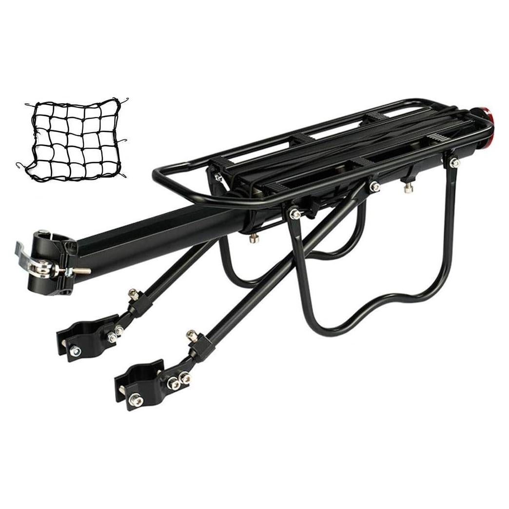 Soporte Trasero para Bicicleta Dirza, Aluminio Ajustable 52 kg