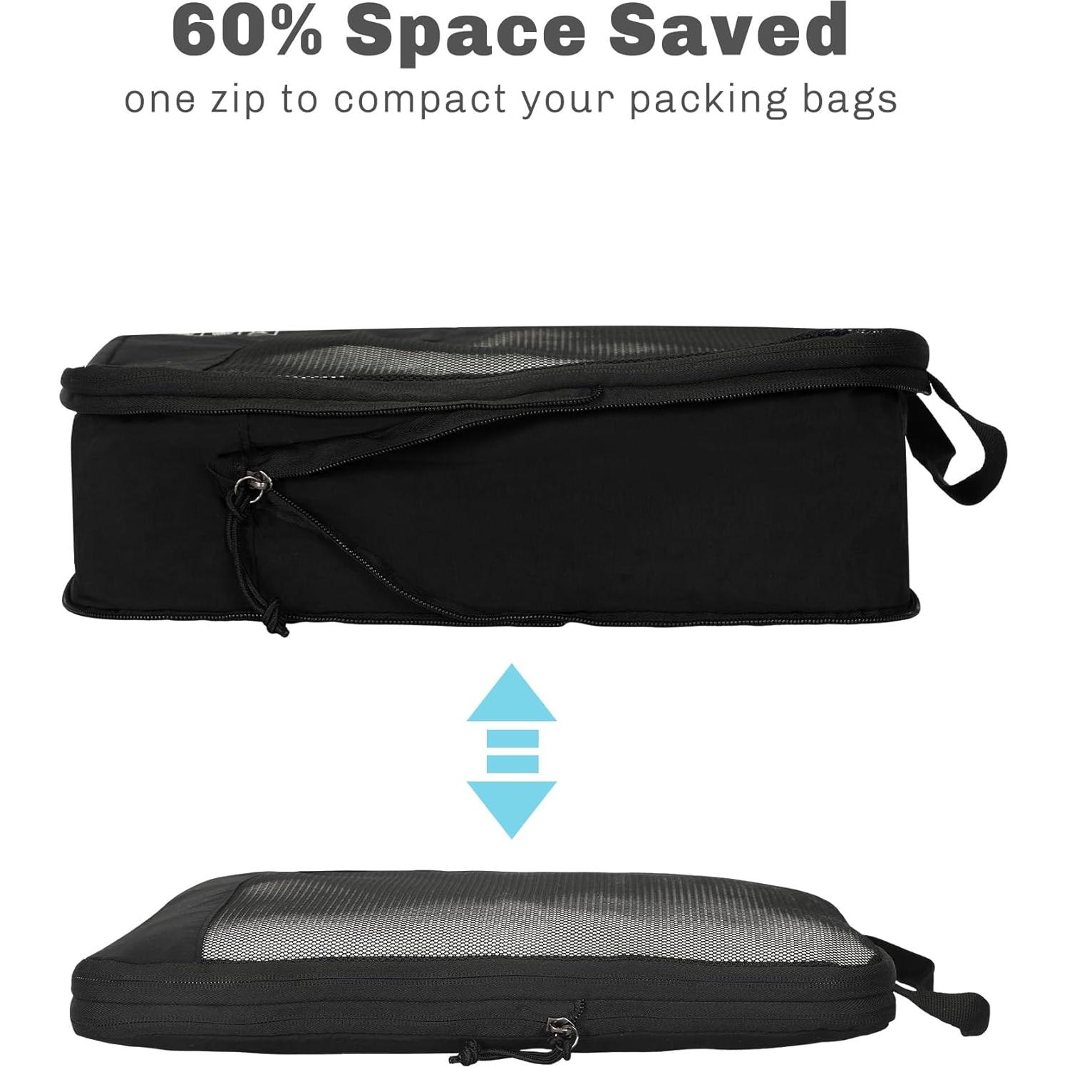 Cubos de Compresión Hynes Eagle Set de 2 Nylon Negro