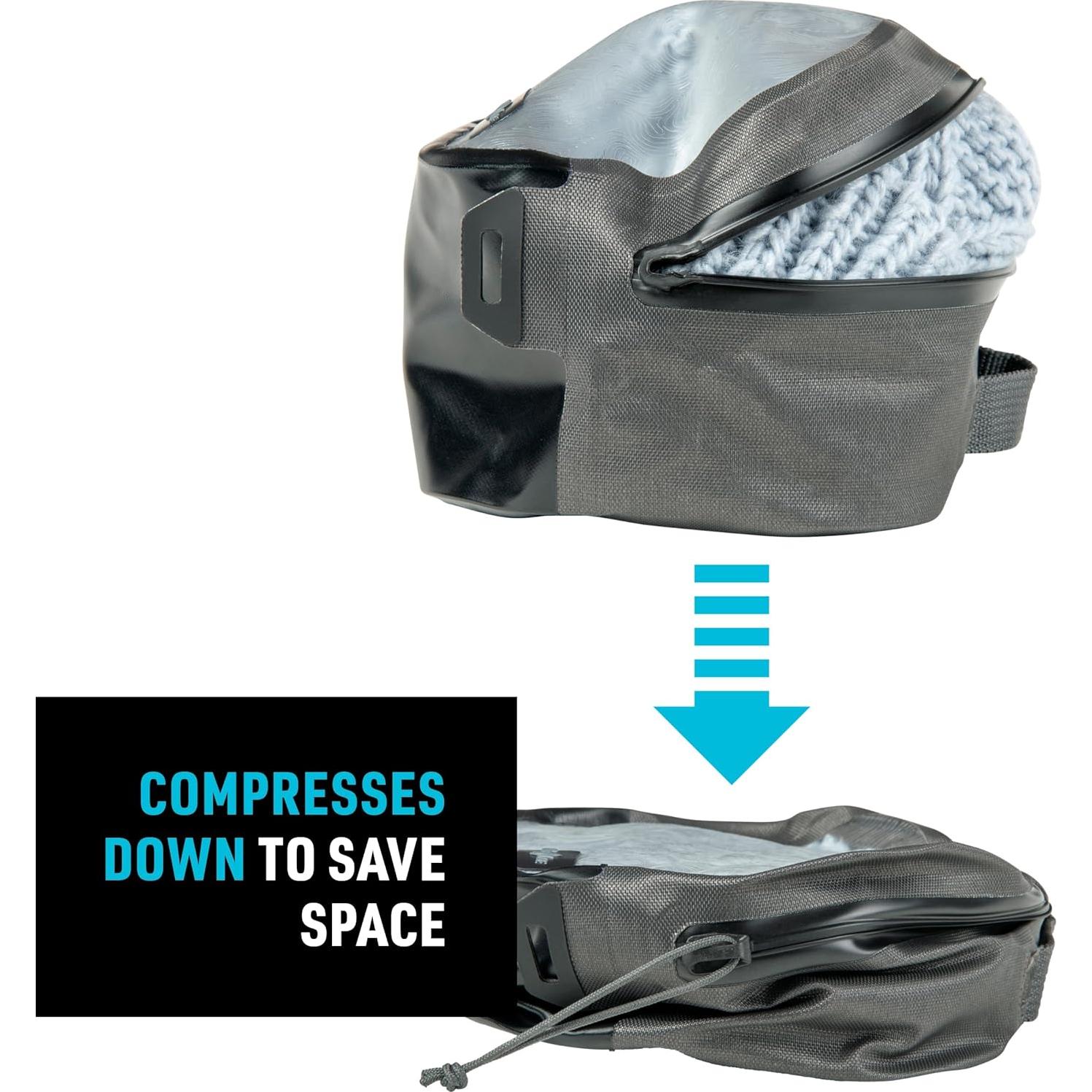 Cubo de Empaque Impermeable Nite Ize RunOff Pequeño Carbón