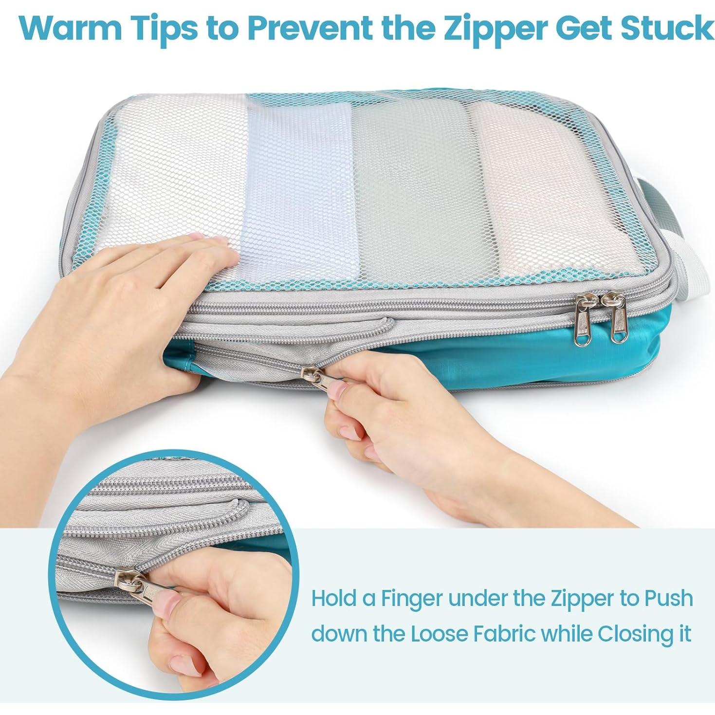 Cubos de Compresión Cambond 7 Set Multicolor para Viaje