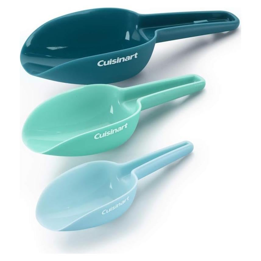 Set de 3 cucharas medidoras Cuisinart - 1, 2/3 y 1/3 taza