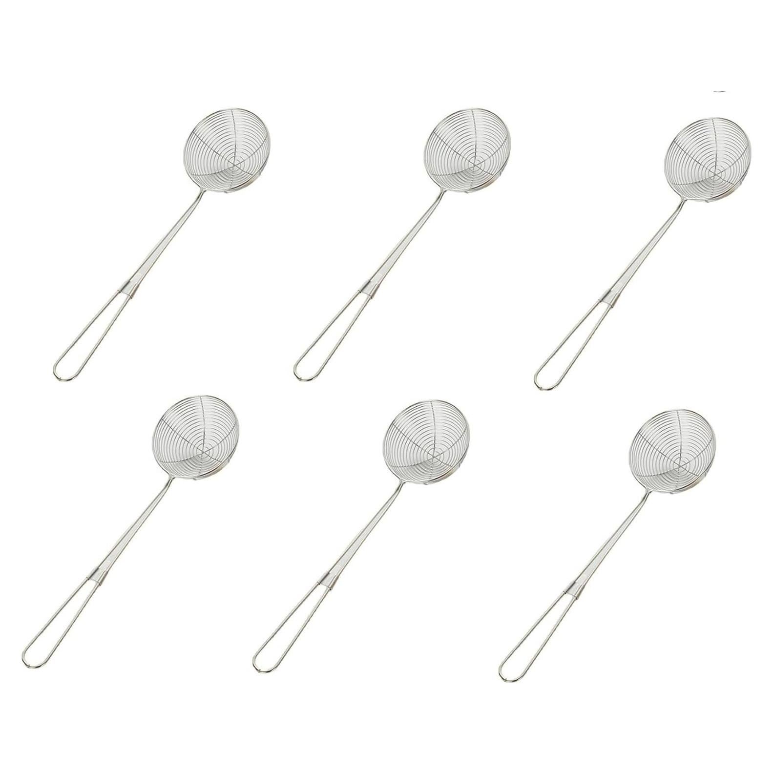 Set de 6 Cucharas para Shabu Shabu Brccee AC Acero Inoxidable