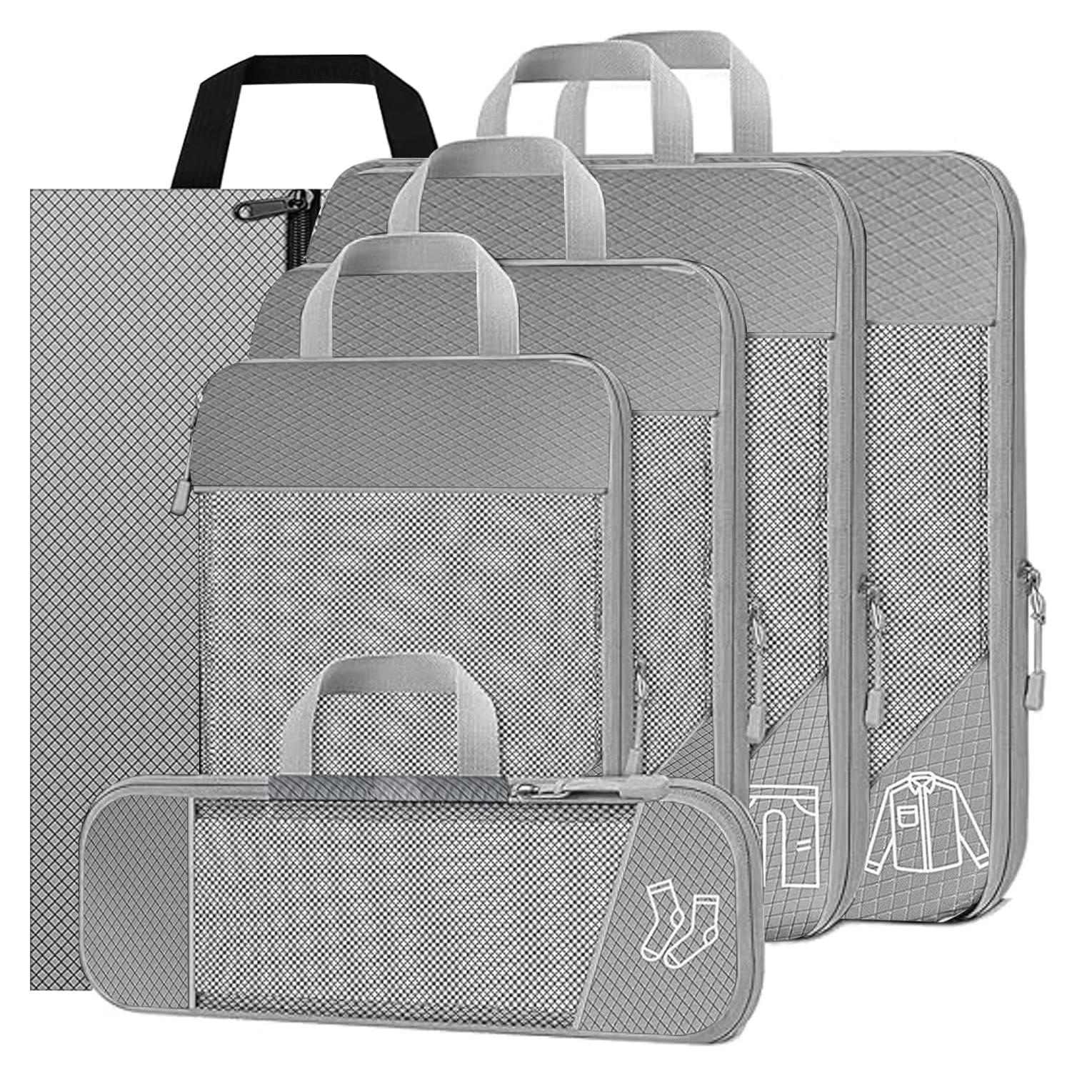 Set de 6 Cubos de Compresión Nestling para Empacar 0.58 kg