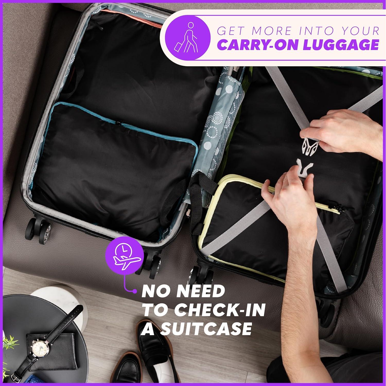 Cubos de Compresión para Viaje BLISSFORD Set de 4 Piezas