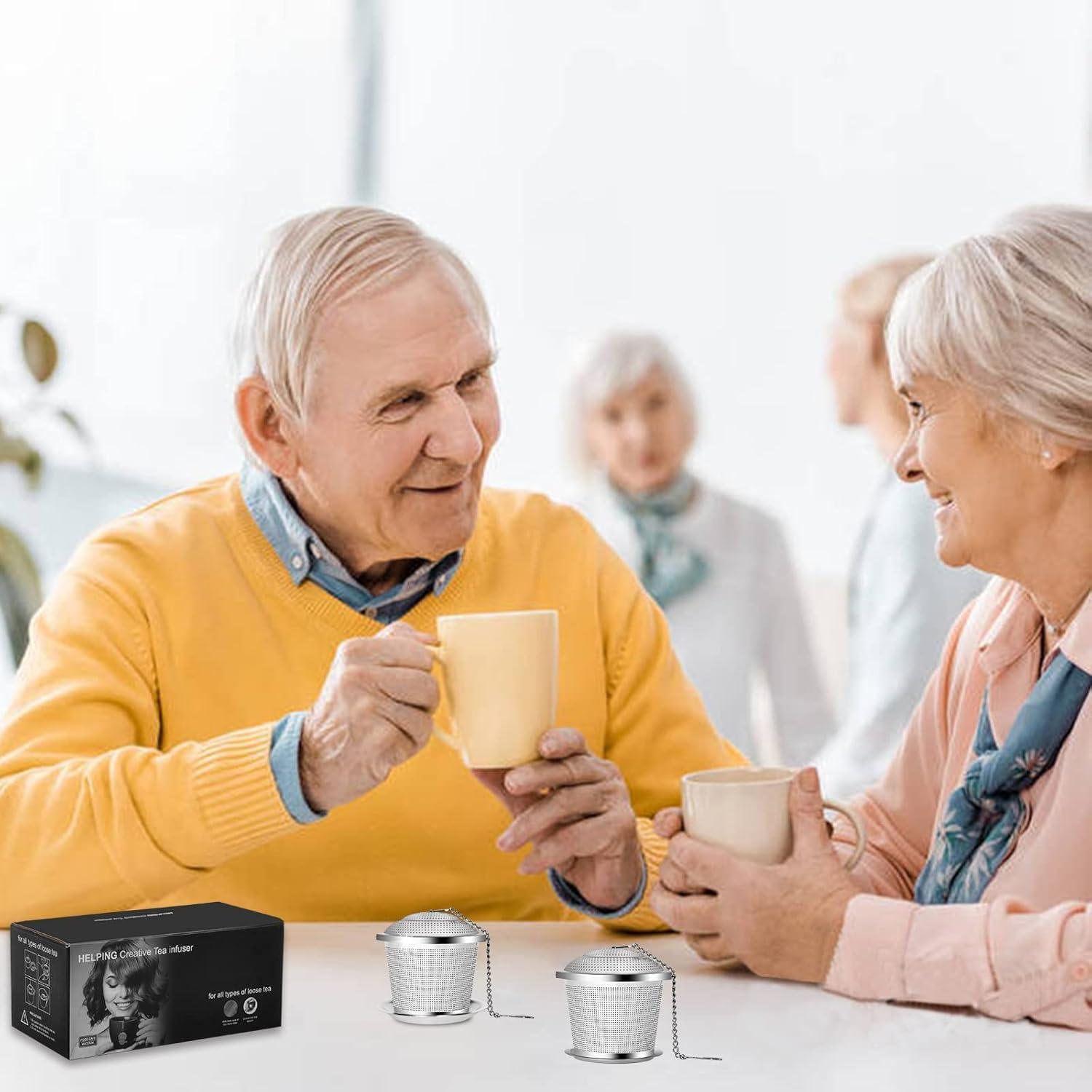 Juego de Infusores de Té Numola - Acero Inoxidable Reutilizables